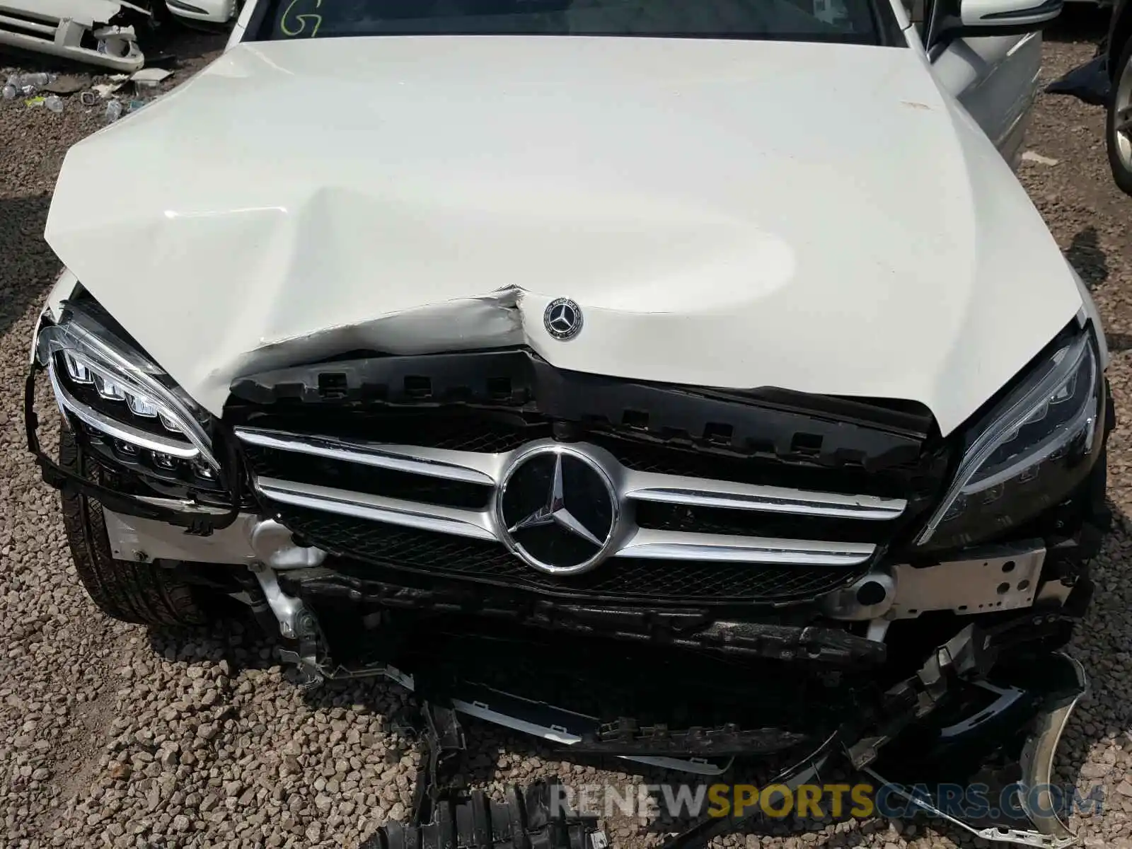 7 Photograph of a damaged car 55SWF8DBXKU311425 MERCEDES-BENZ C CLASS 2019