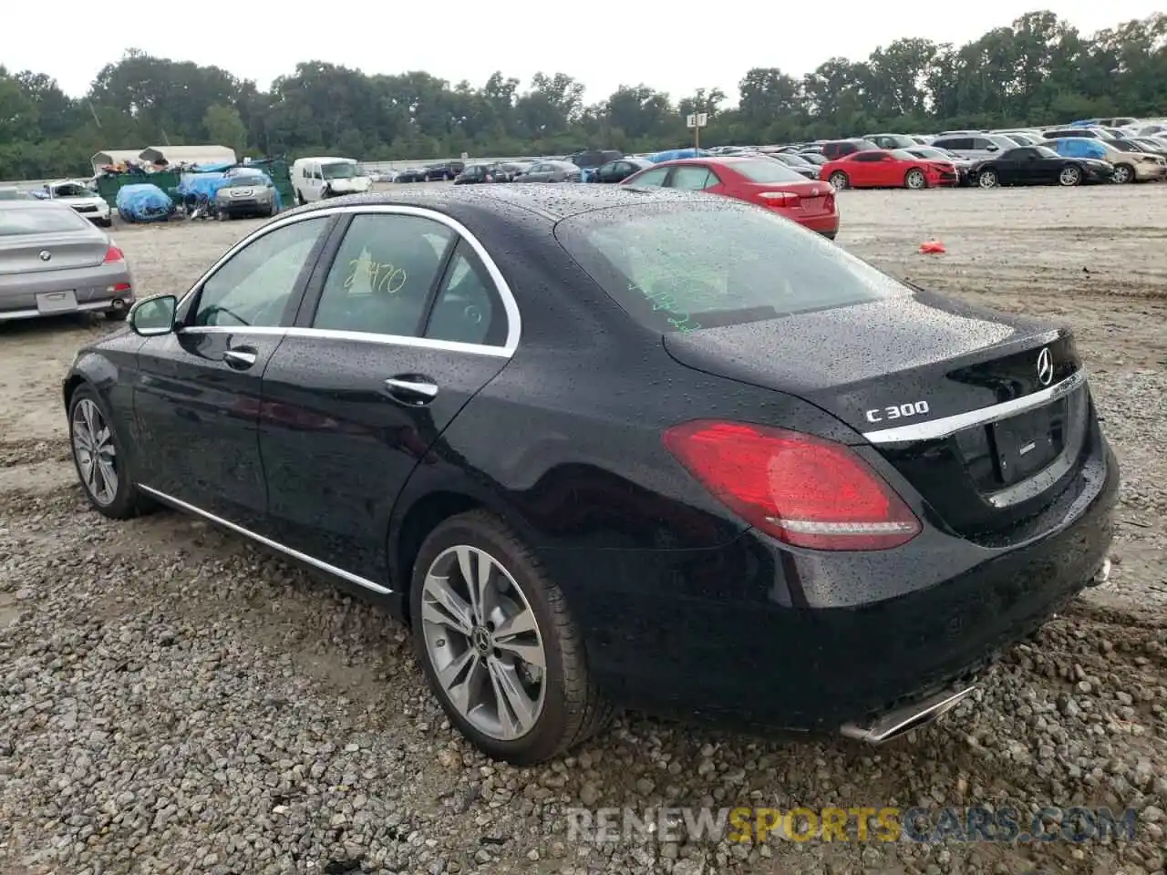 3 Photograph of a damaged car 55SWF8DBXKU312400 MERCEDES-BENZ C-CLASS 2019