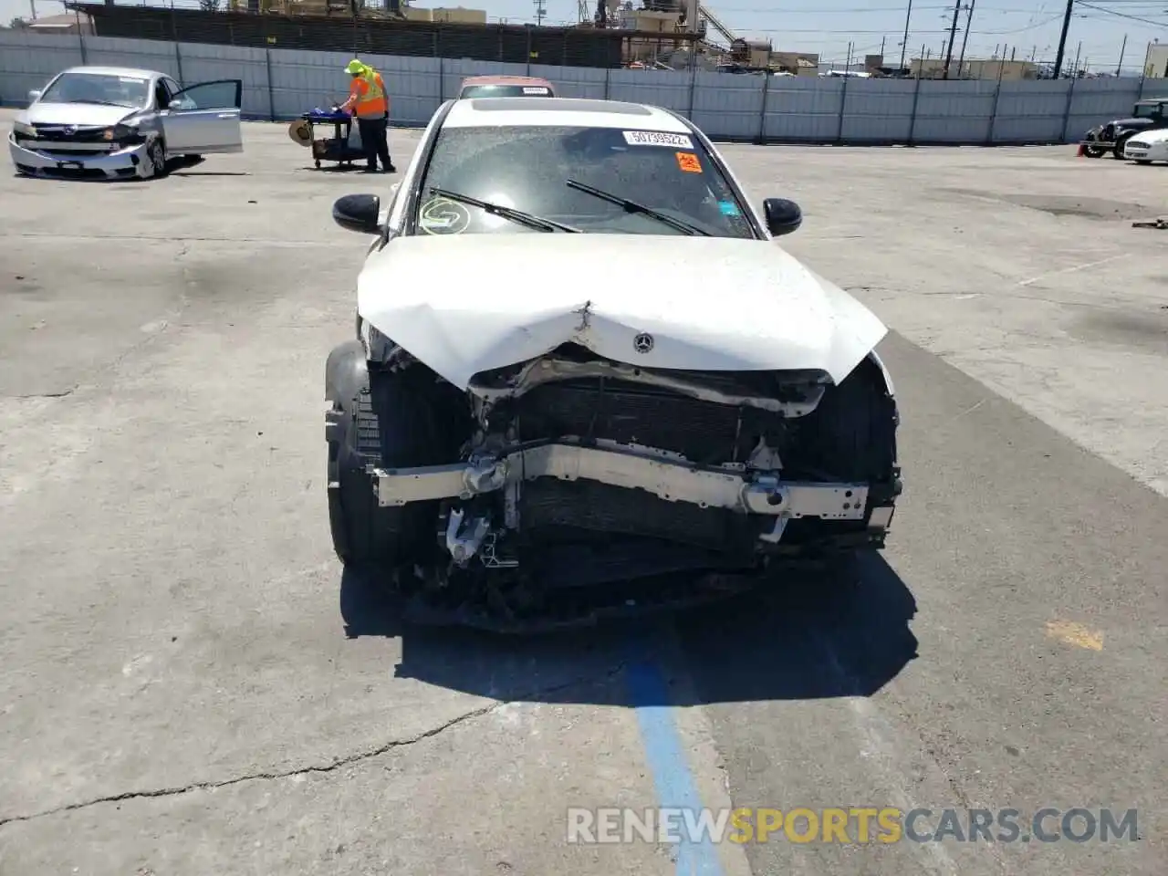 9 Photograph of a damaged car 55SWF8DBXKU313269 MERCEDES-BENZ C-CLASS 2019