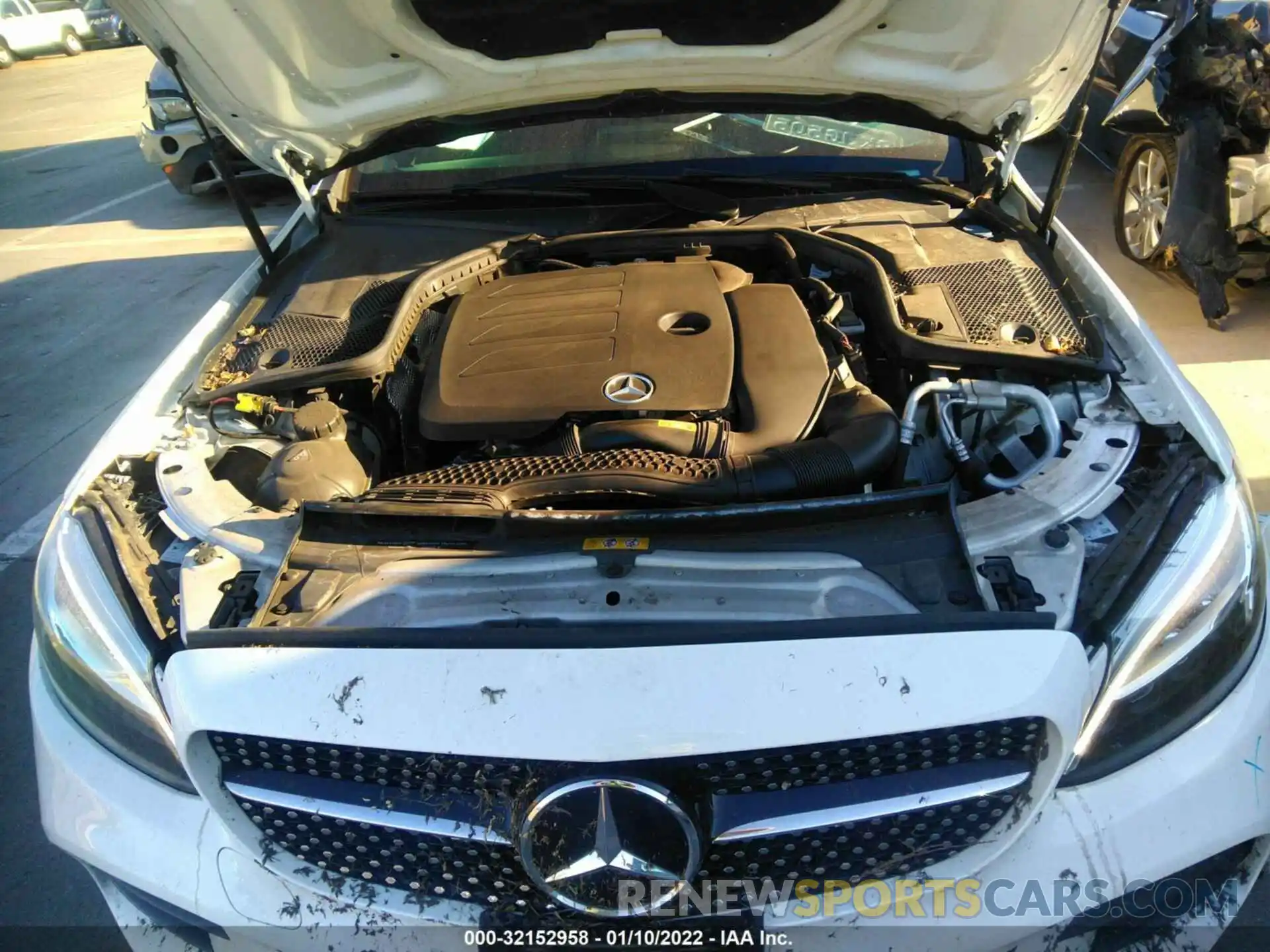 10 Photograph of a damaged car 55SWF8DBXKU314860 MERCEDES-BENZ C-CLASS 2019