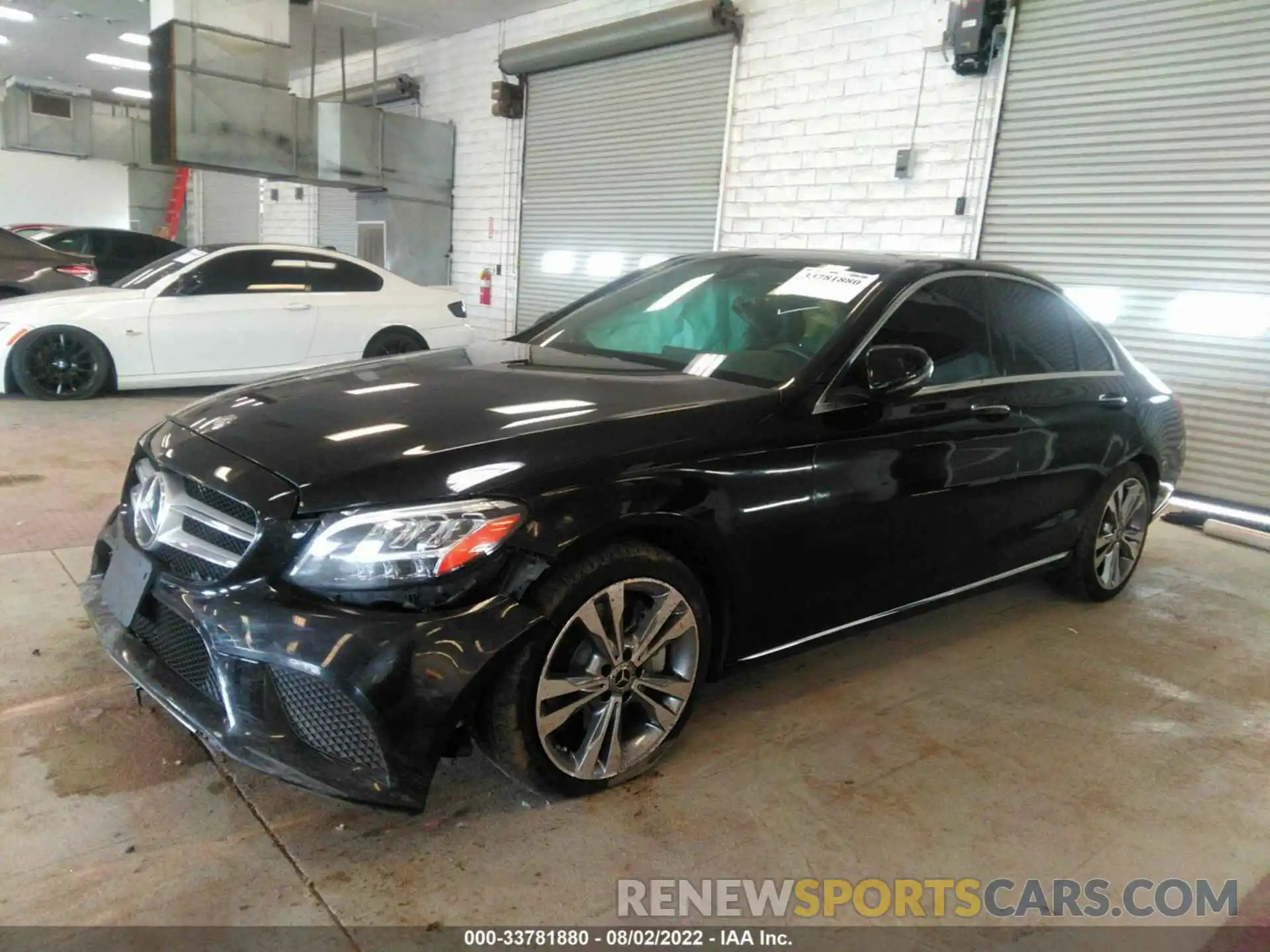 2 Photograph of a damaged car 55SWF8DBXKU316544 MERCEDES-BENZ C-CLASS 2019