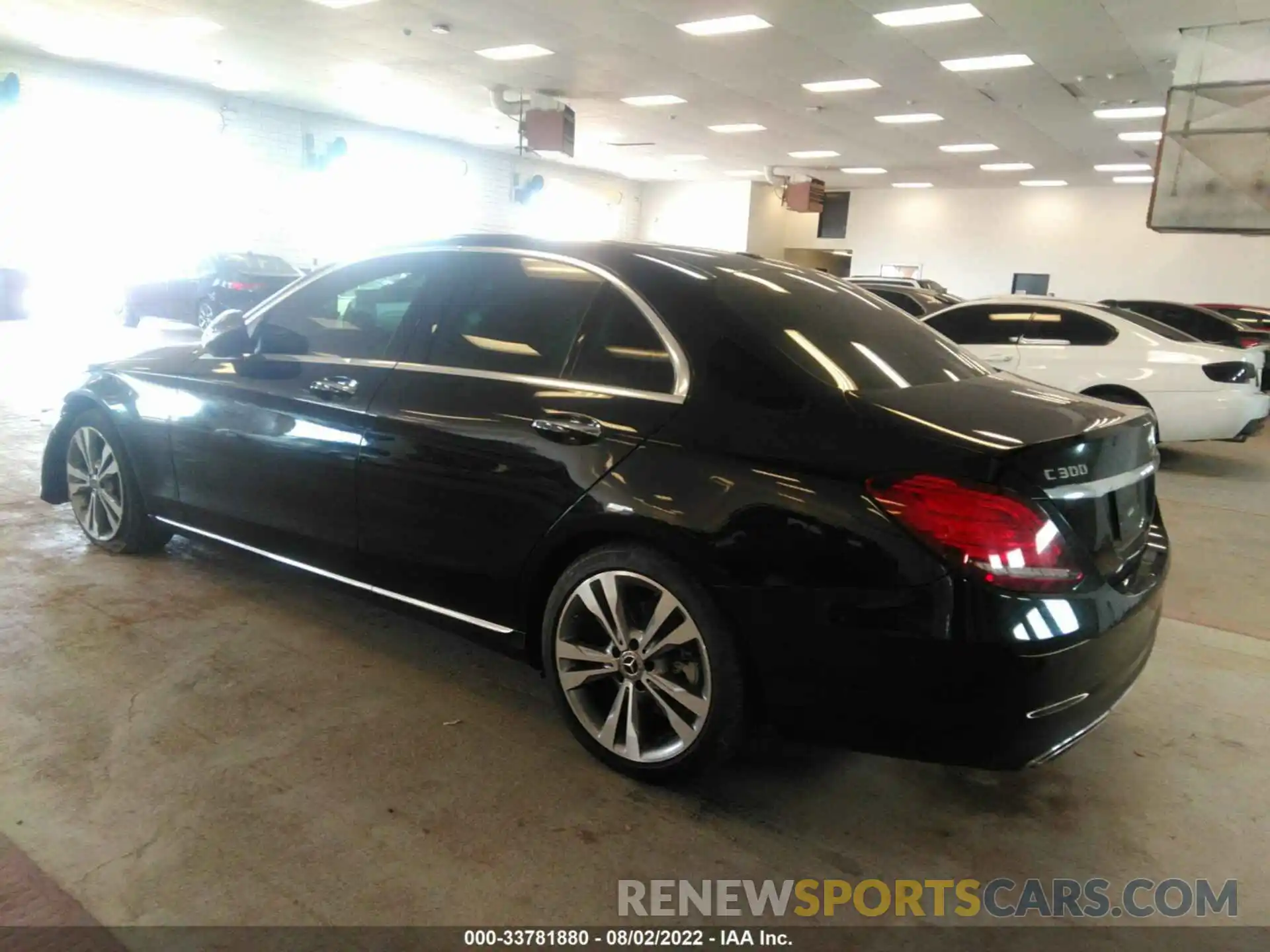 3 Photograph of a damaged car 55SWF8DBXKU316544 MERCEDES-BENZ C-CLASS 2019