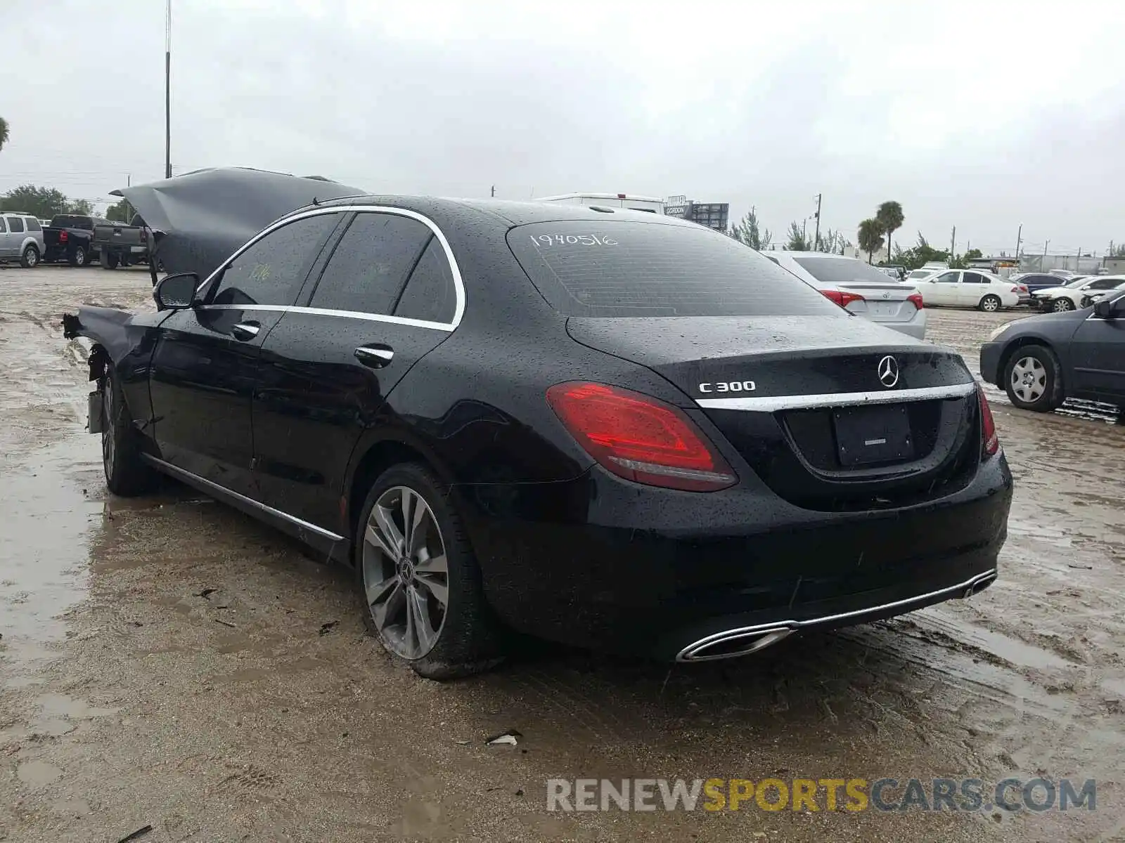 3 Photograph of a damaged car 55SWF8DBXKU318391 MERCEDES-BENZ C CLASS 2019