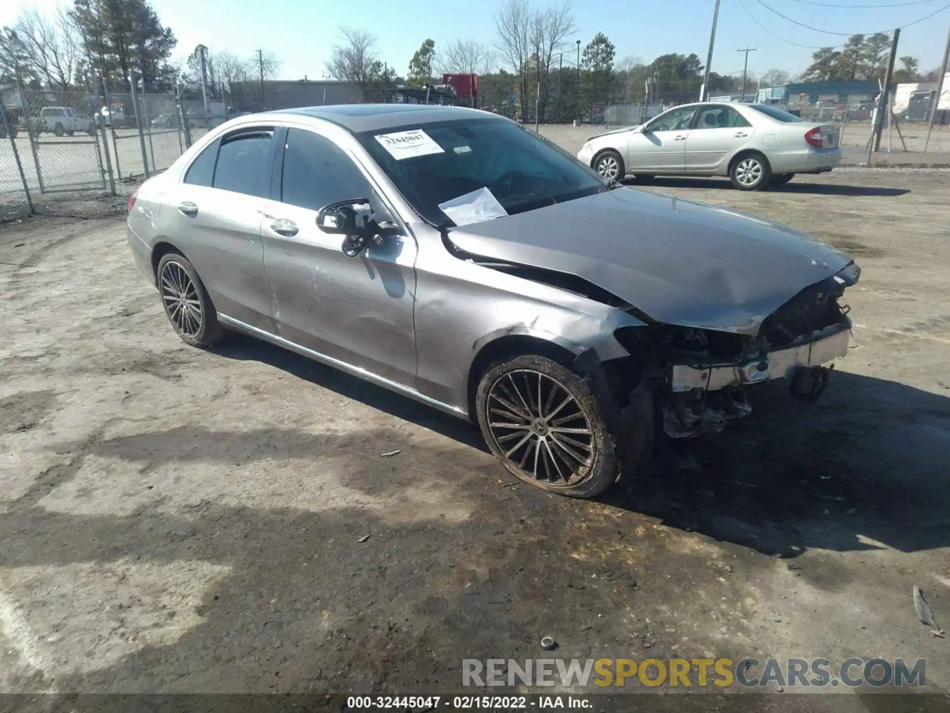 1 Photograph of a damaged car 55SWF8EB0KU283875 MERCEDES-BENZ C-CLASS 2019