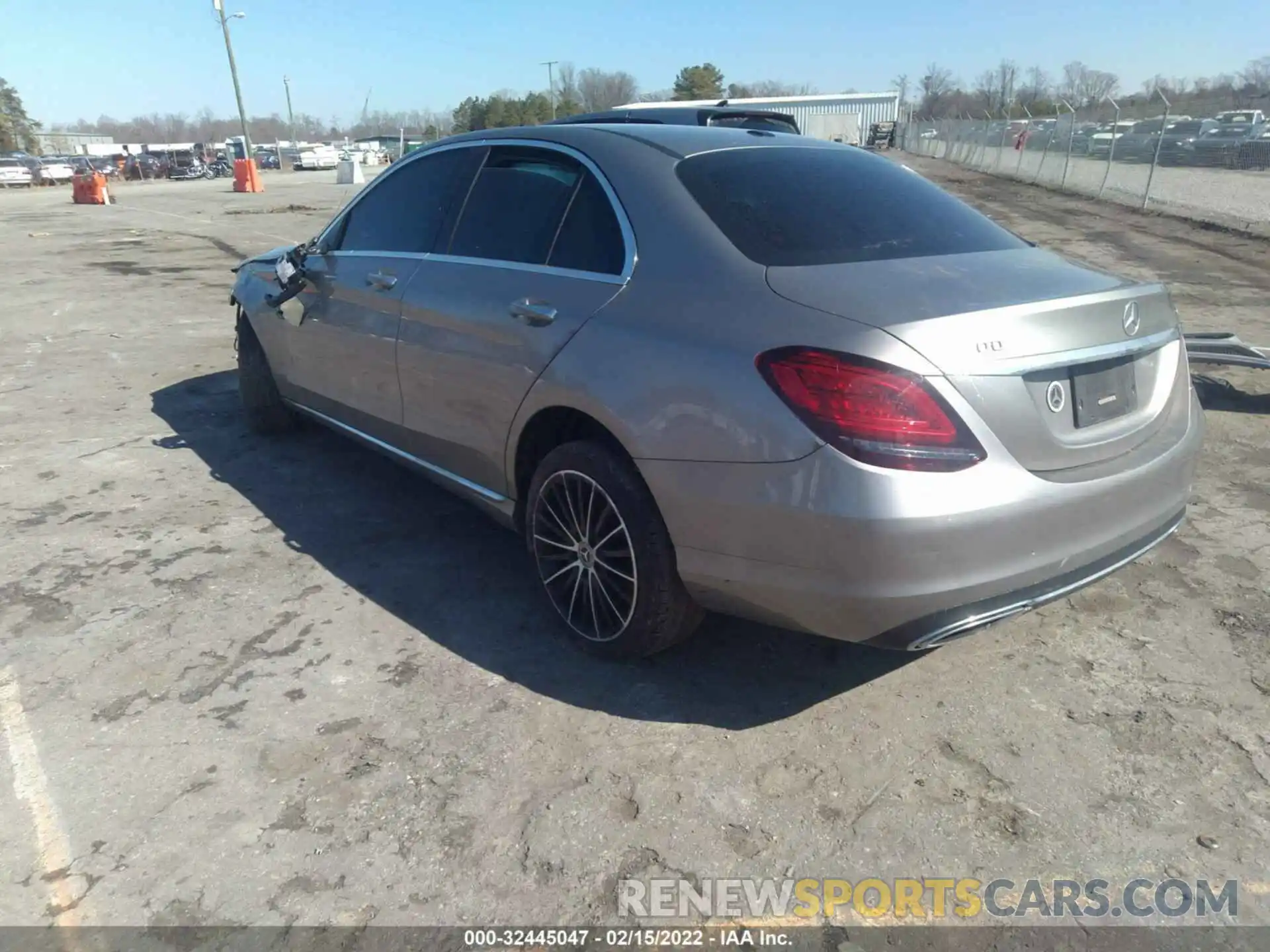 3 Photograph of a damaged car 55SWF8EB0KU283875 MERCEDES-BENZ C-CLASS 2019