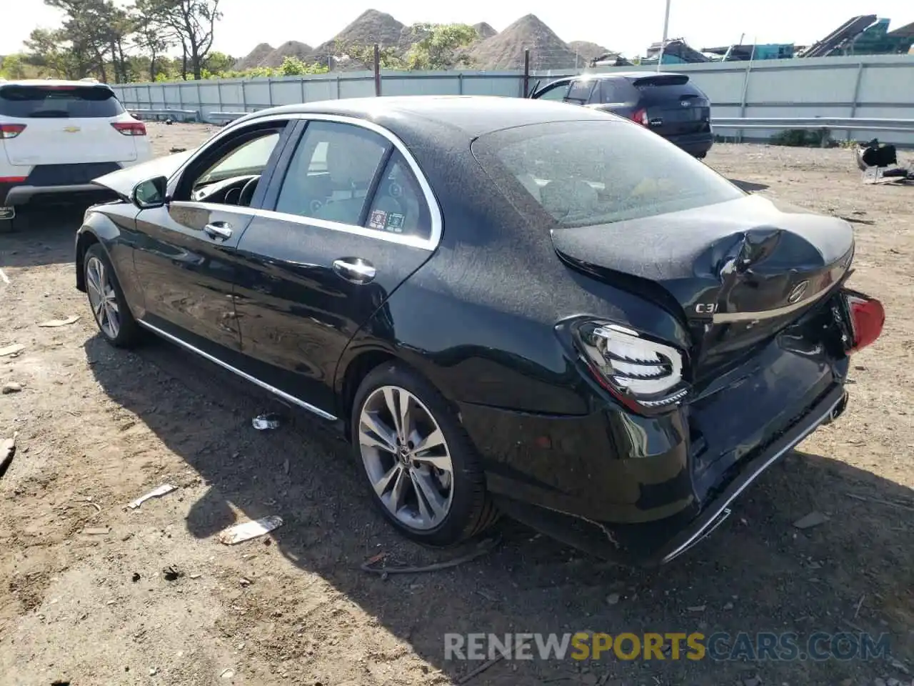 3 Photograph of a damaged car 55SWF8EB0KU286159 MERCEDES-BENZ C-CLASS 2019