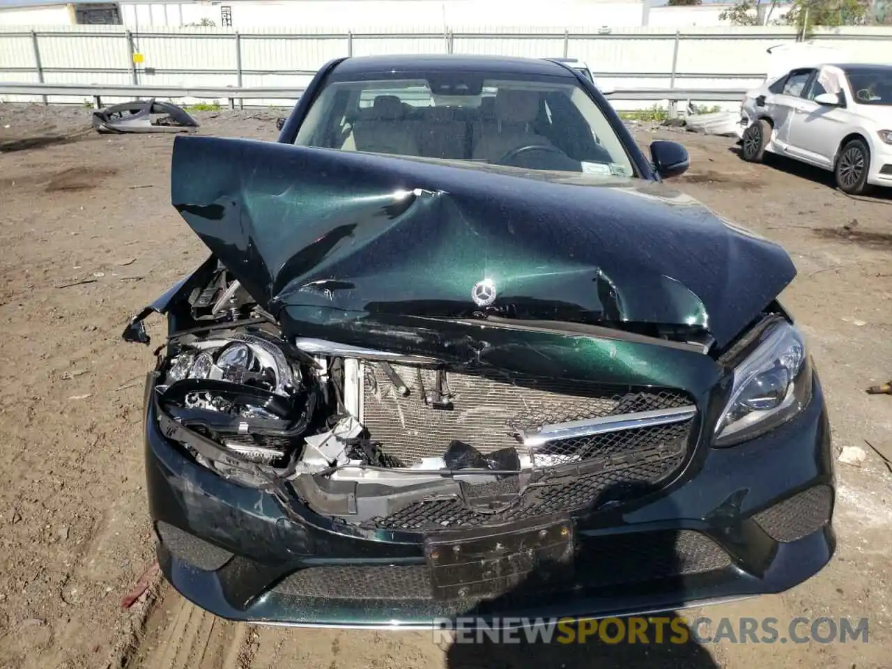 7 Photograph of a damaged car 55SWF8EB0KU286159 MERCEDES-BENZ C-CLASS 2019