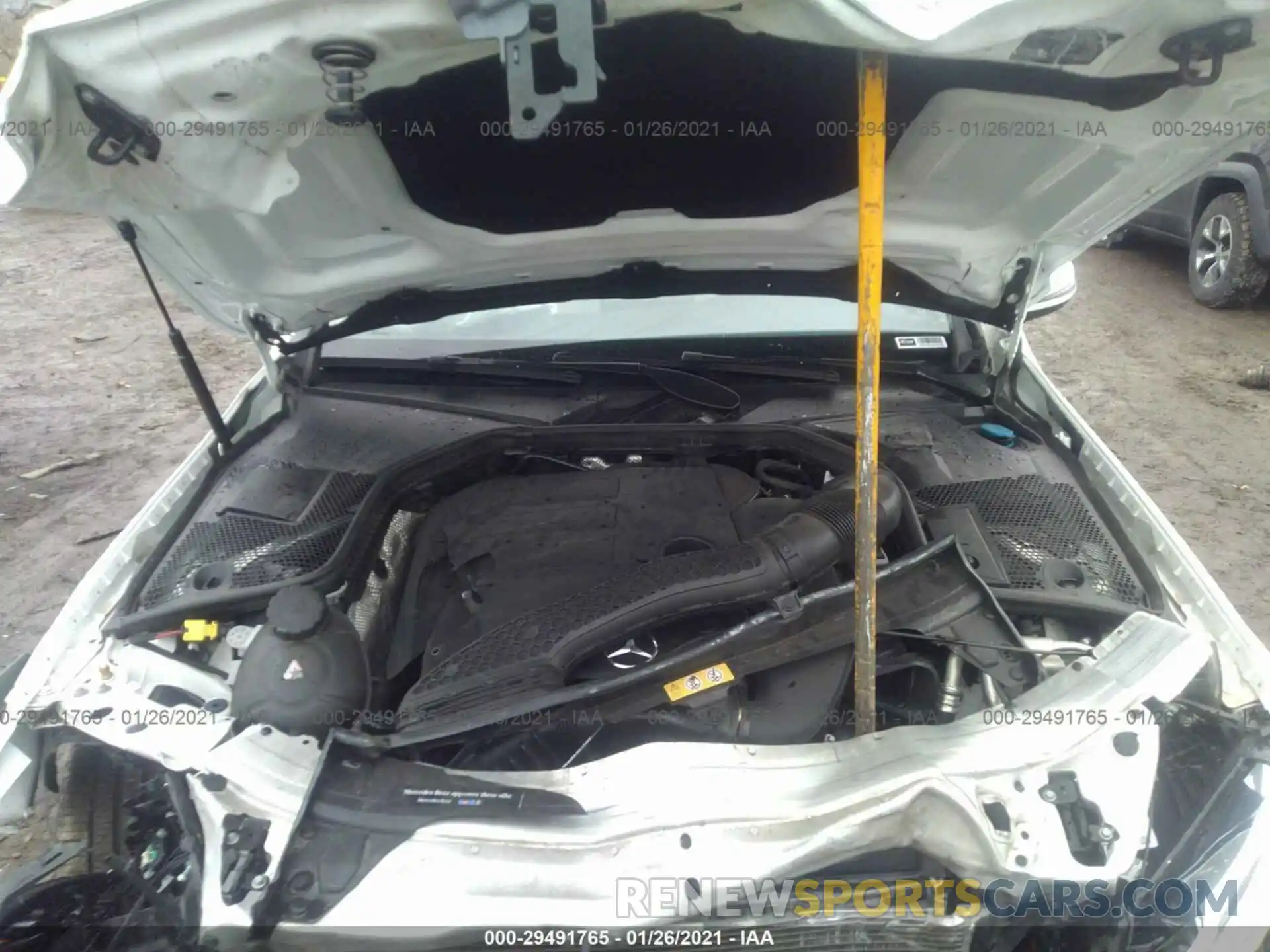10 Photograph of a damaged car 55SWF8EB0KU288994 MERCEDES-BENZ C-CLASS 2019