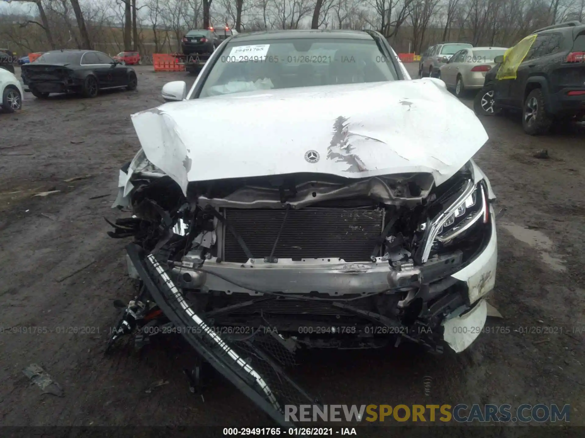 6 Photograph of a damaged car 55SWF8EB0KU288994 MERCEDES-BENZ C-CLASS 2019