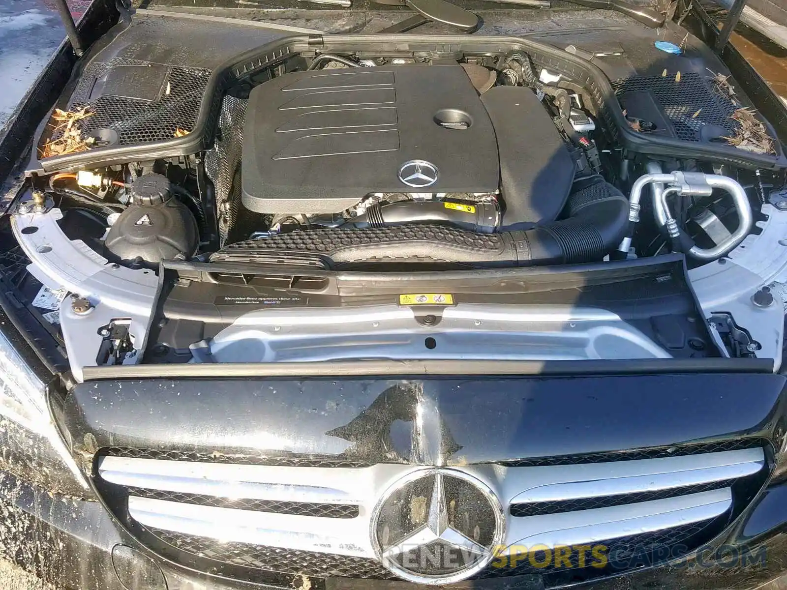 7 Photograph of a damaged car 55SWF8EB0KU290387 MERCEDES-BENZ C CLASS 2019