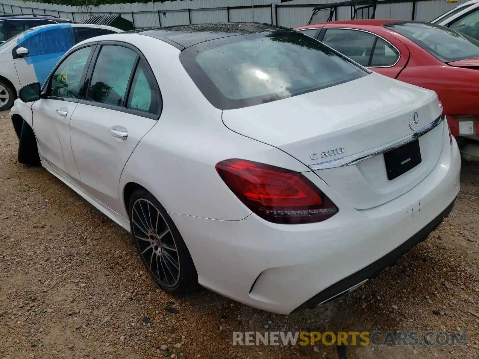 3 Photograph of a damaged car 55SWF8EB0KU300237 MERCEDES-BENZ C-CLASS 2019