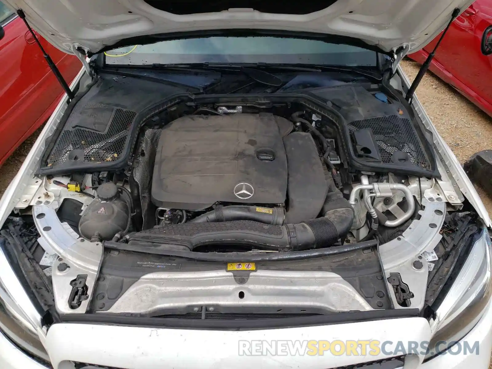 7 Photograph of a damaged car 55SWF8EB0KU300237 MERCEDES-BENZ C-CLASS 2019