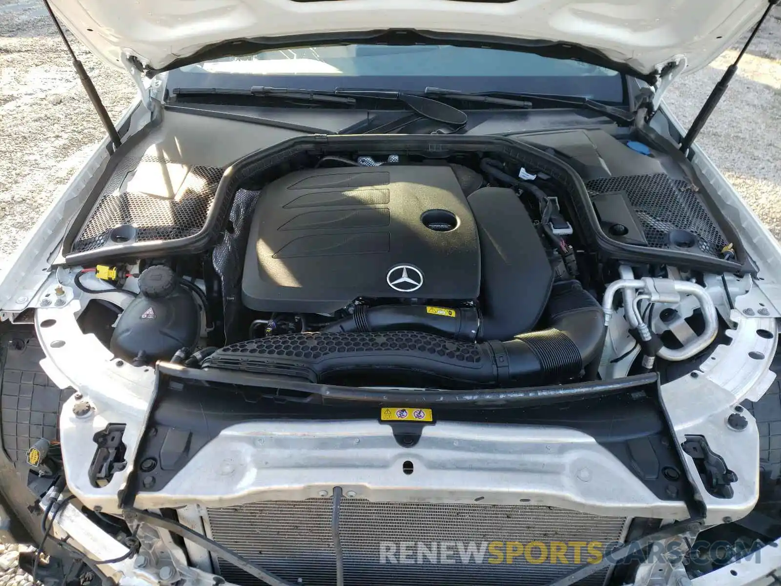 7 Photograph of a damaged car 55SWF8EB0KU302179 MERCEDES-BENZ C-CLASS 2019