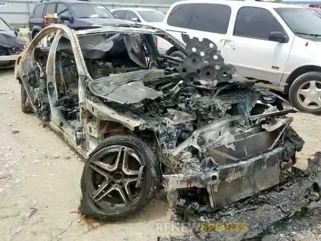 1 Photograph of a damaged car 55SWF8EB0KU302926 MERCEDES-BENZ C CLASS 2019