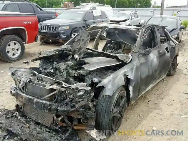 2 Photograph of a damaged car 55SWF8EB0KU302926 MERCEDES-BENZ C CLASS 2019