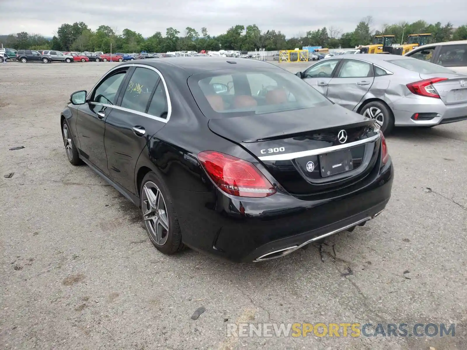 3 Photograph of a damaged car 55SWF8EB0KU306569 MERCEDES-BENZ C-CLASS 2019