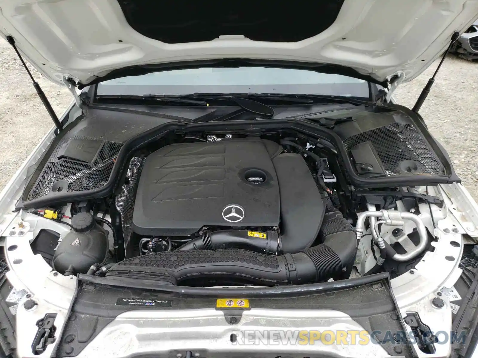 7 Photograph of a damaged car 55SWF8EB0KU307379 MERCEDES-BENZ C CLASS 2019