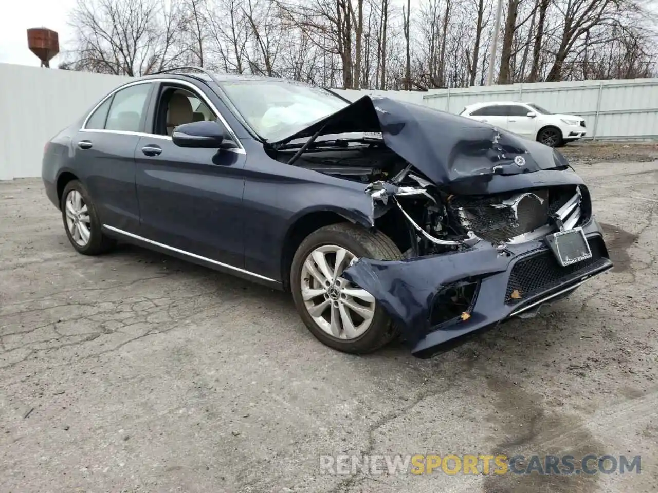 1 Photograph of a damaged car 55SWF8EB0KU310489 MERCEDES-BENZ C-CLASS 2019