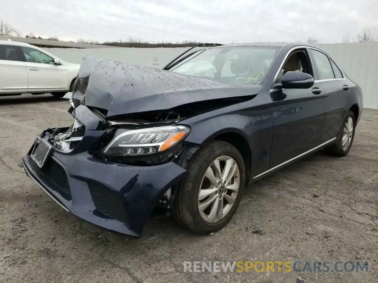 2 Photograph of a damaged car 55SWF8EB0KU310489 MERCEDES-BENZ C-CLASS 2019