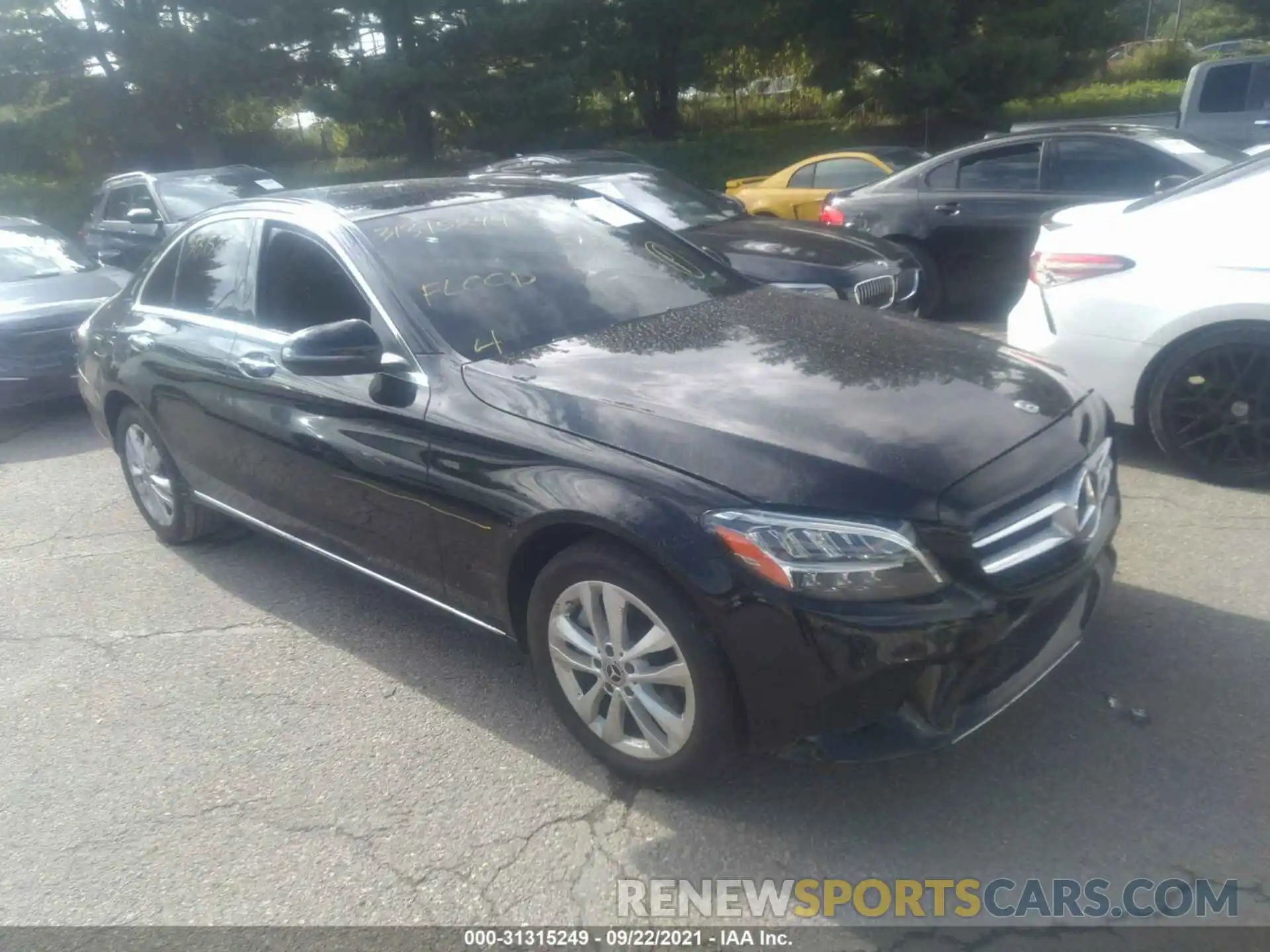 1 Photograph of a damaged car 55SWF8EB0KU312467 MERCEDES-BENZ C-CLASS 2019