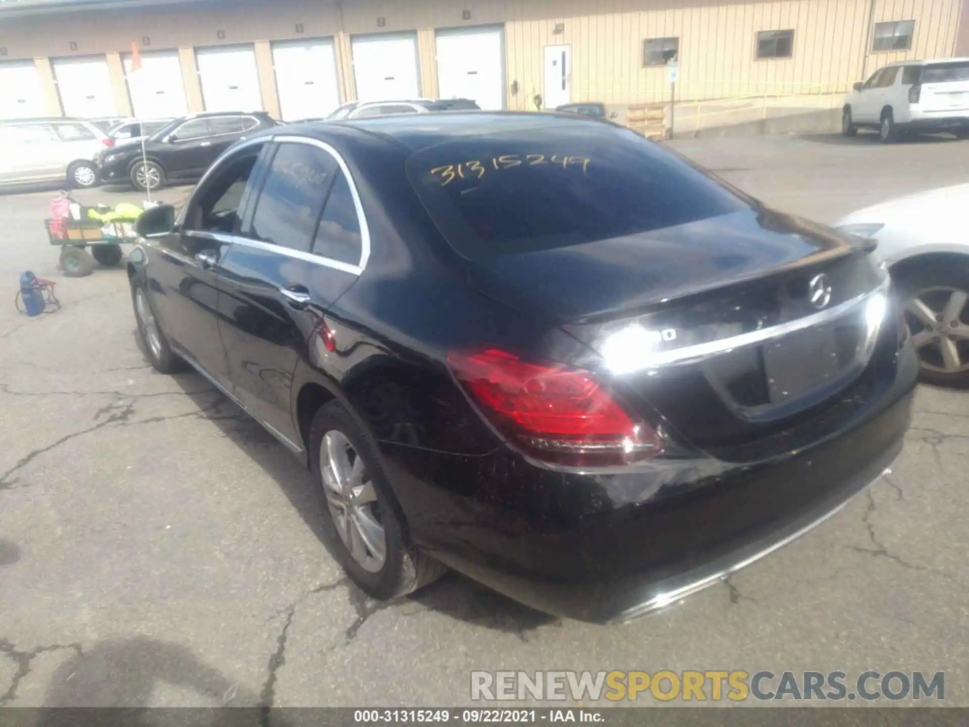 3 Photograph of a damaged car 55SWF8EB0KU312467 MERCEDES-BENZ C-CLASS 2019