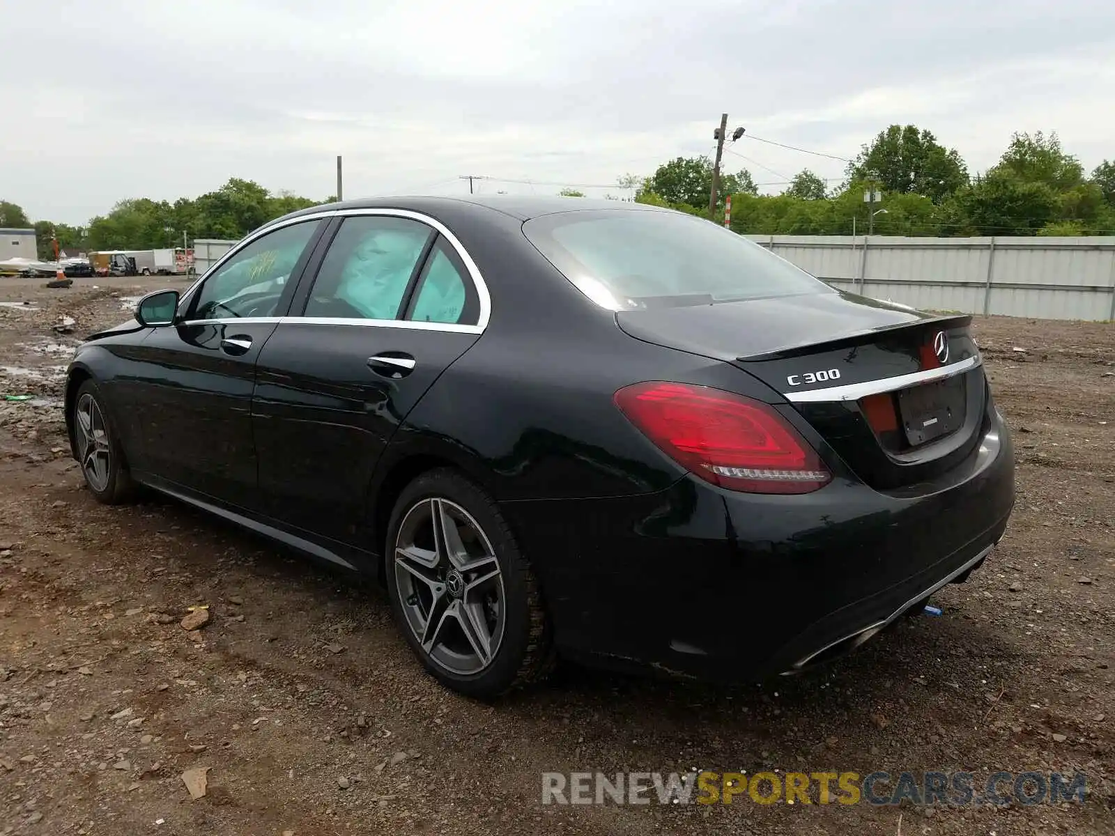 3 Photograph of a damaged car 55SWF8EB0KU313246 MERCEDES-BENZ C CLASS 2019