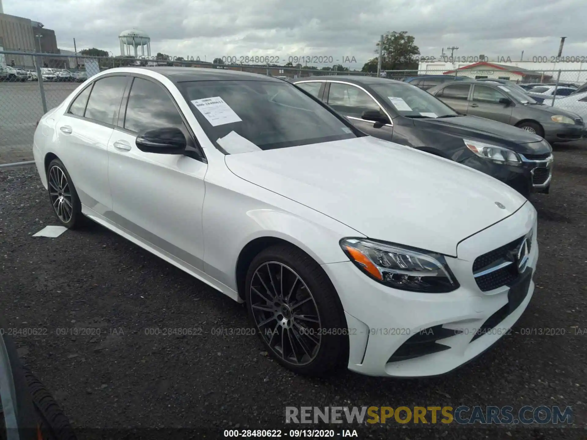 1 Photograph of a damaged car 55SWF8EB0KU315157 MERCEDES-BENZ C-CLASS 2019