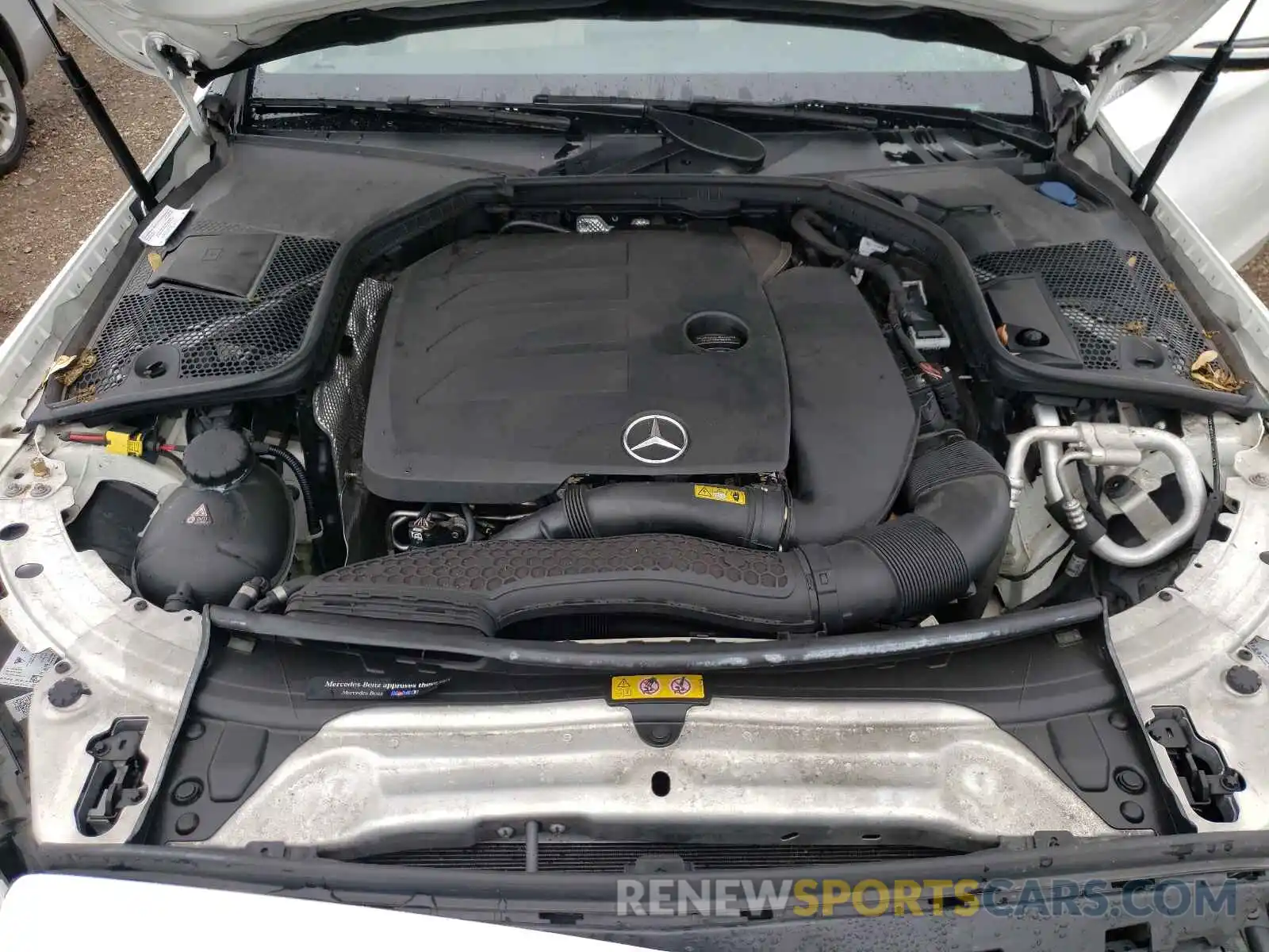 7 Photograph of a damaged car 55SWF8EB0KU315806 MERCEDES-BENZ C CLASS 2019