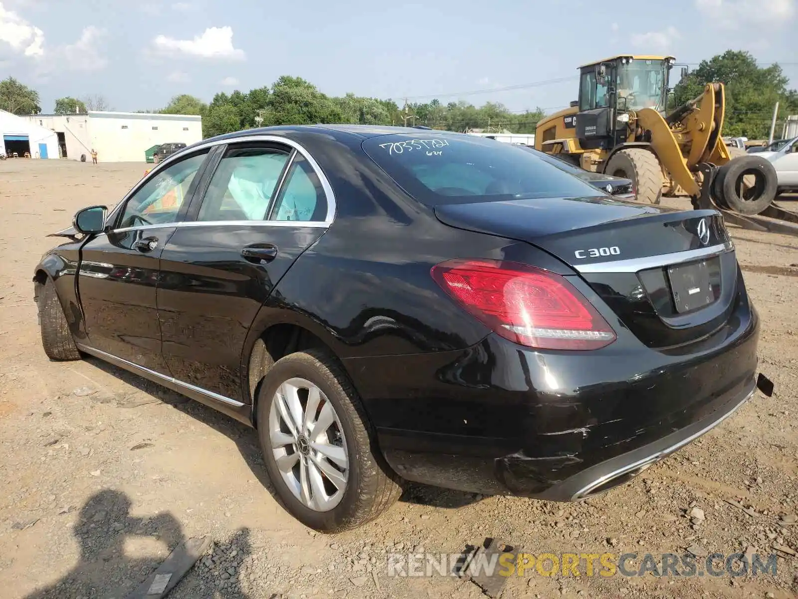 3 Photograph of a damaged car 55SWF8EB0KU315854 MERCEDES-BENZ C CLASS 2019