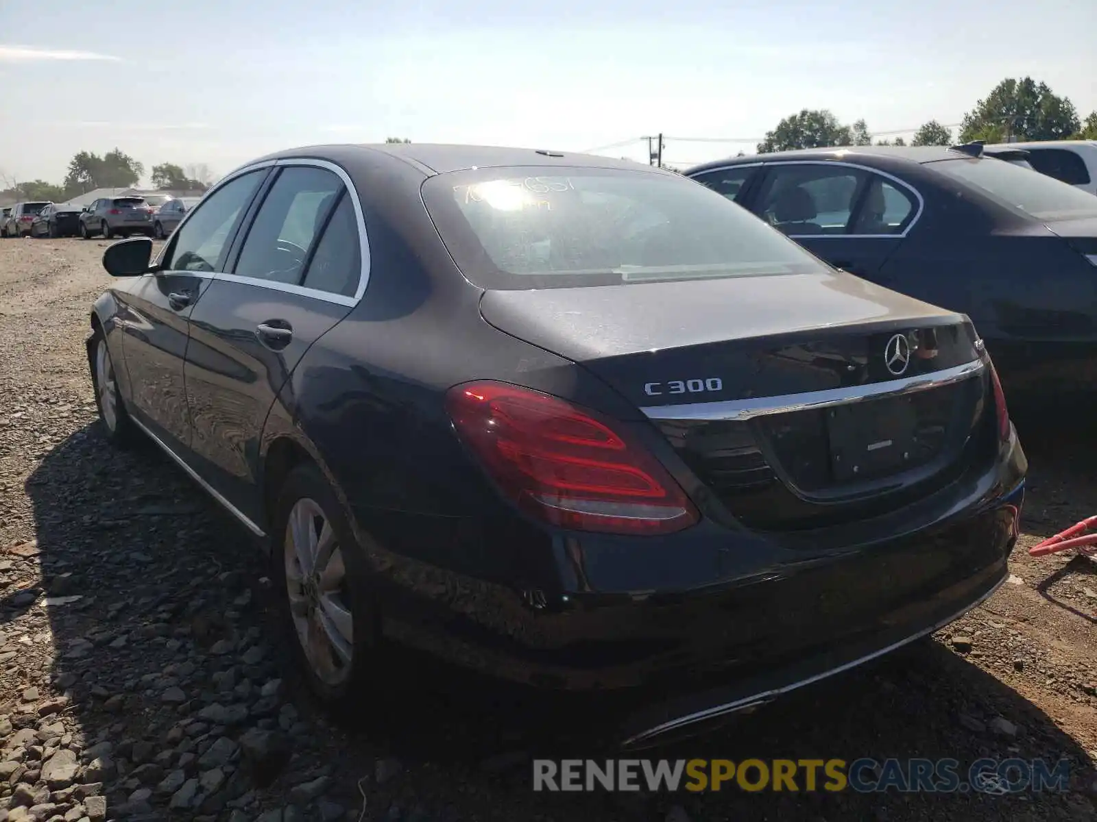 3 Photograph of a damaged car 55SWF8EB0KU316163 MERCEDES-BENZ C-CLASS 2019