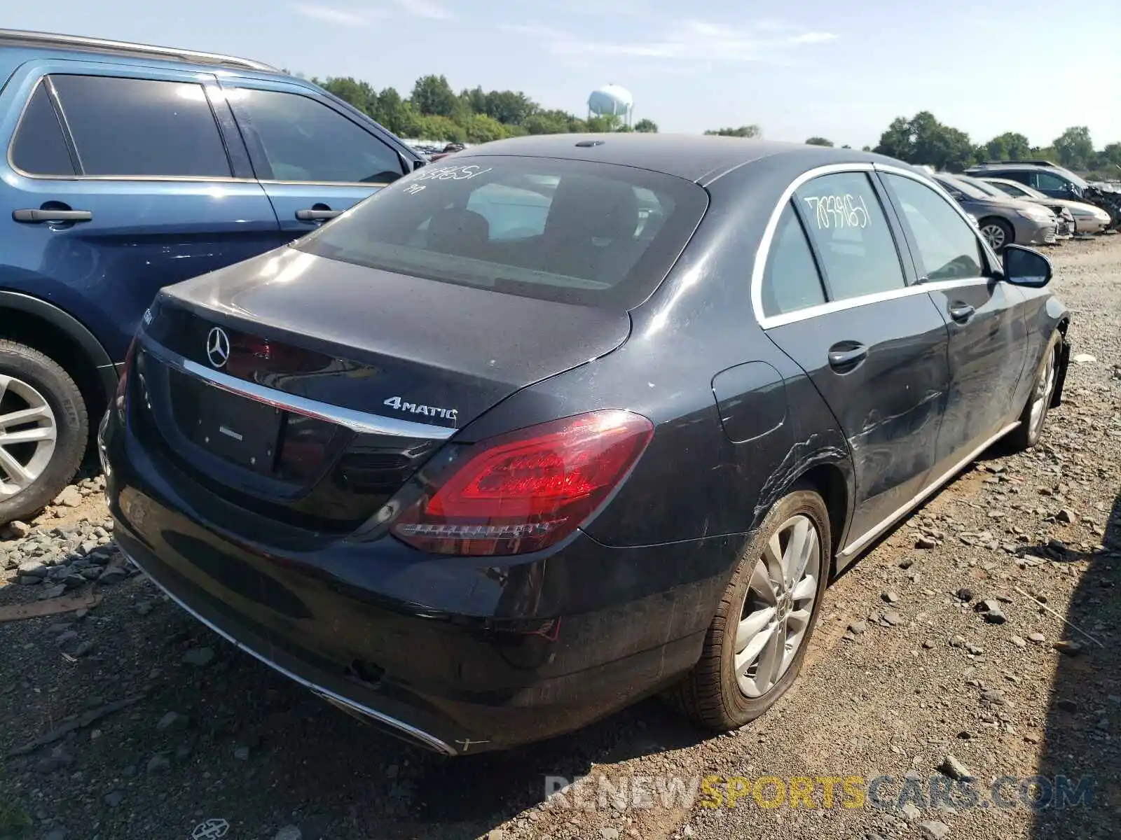 4 Photograph of a damaged car 55SWF8EB0KU316163 MERCEDES-BENZ C-CLASS 2019