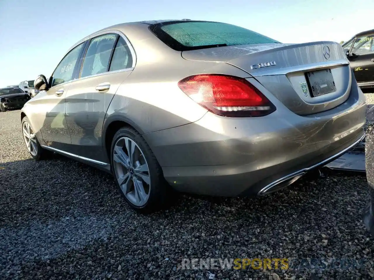 3 Photograph of a damaged car 55SWF8EB0KU316809 MERCEDES-BENZ C-CLASS 2019