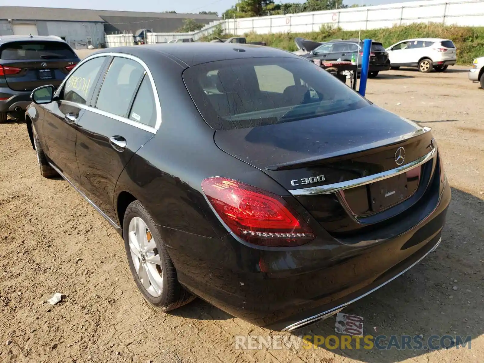 3 Photograph of a damaged car 55SWF8EB1KU284937 MERCEDES-BENZ C-CLASS 2019