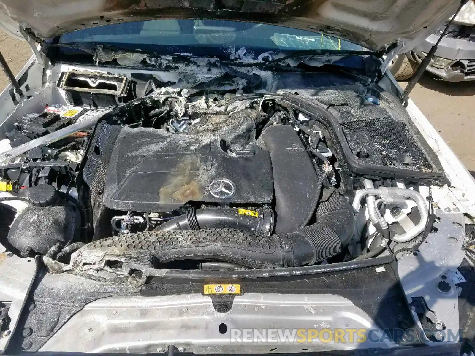 7 Photograph of a damaged car 55SWF8EB1KU288471 MERCEDES-BENZ C CLASS 2019