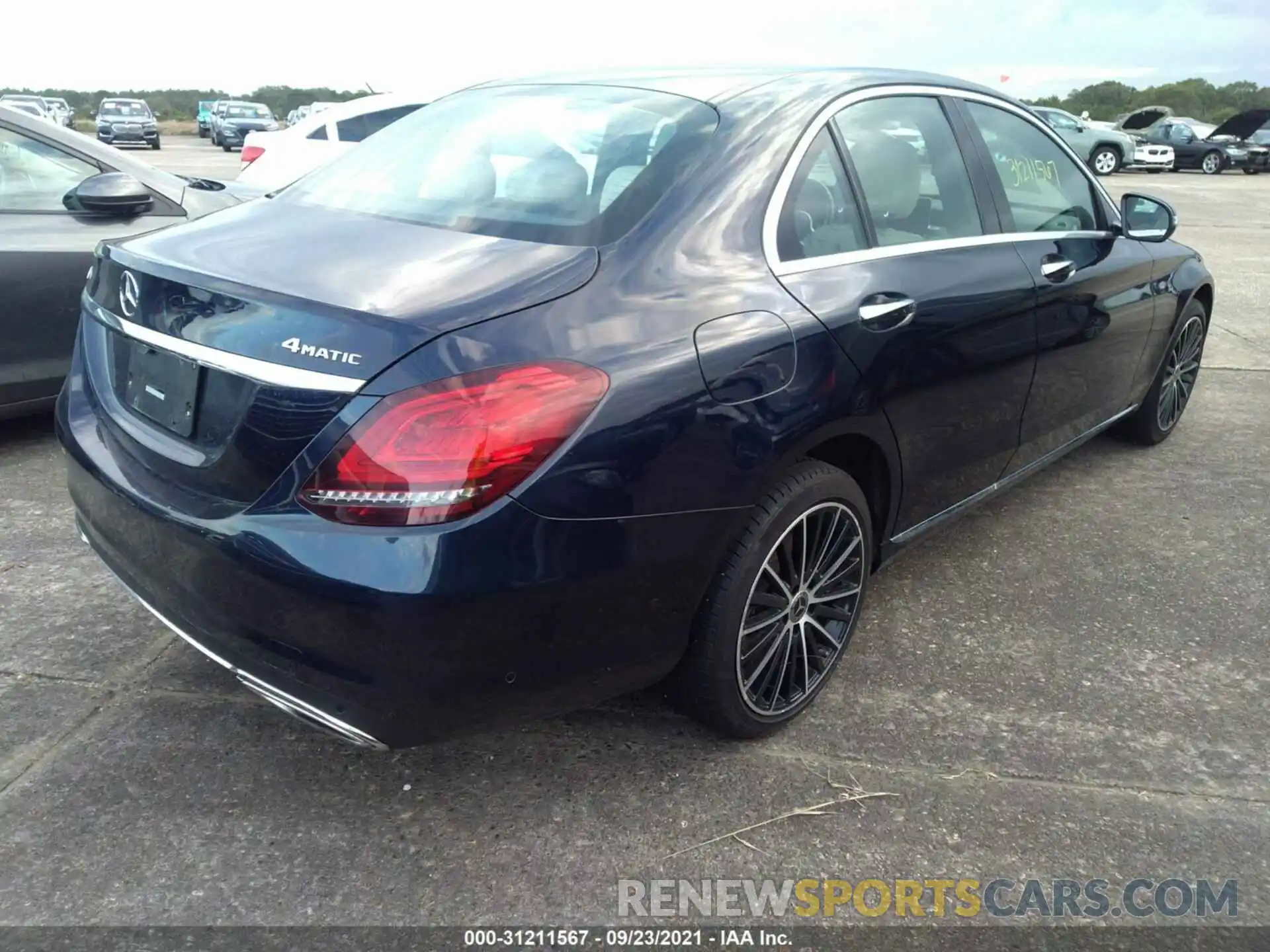 4 Photograph of a damaged car 55SWF8EB1KU290267 MERCEDES-BENZ C-CLASS 2019