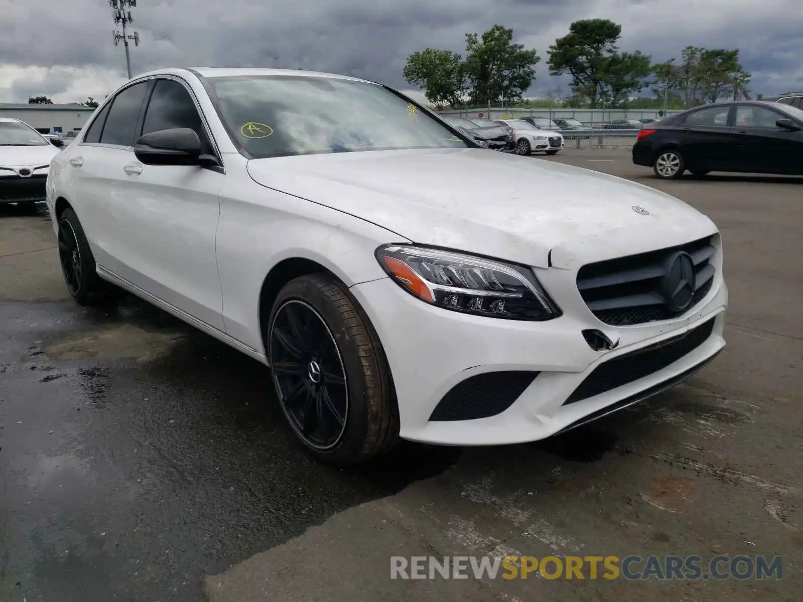 1 Photograph of a damaged car 55SWF8EB1KU290320 MERCEDES-BENZ C-CLASS 2019