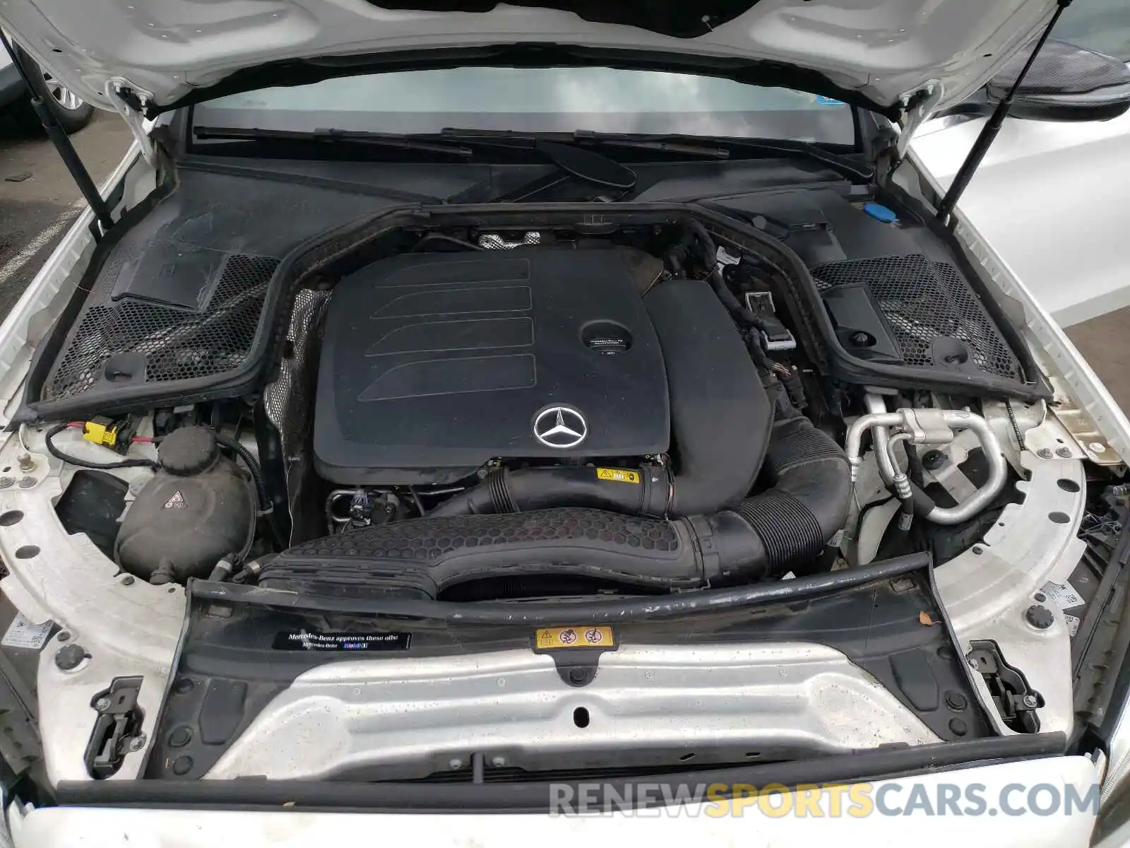 7 Photograph of a damaged car 55SWF8EB1KU290320 MERCEDES-BENZ C-CLASS 2019