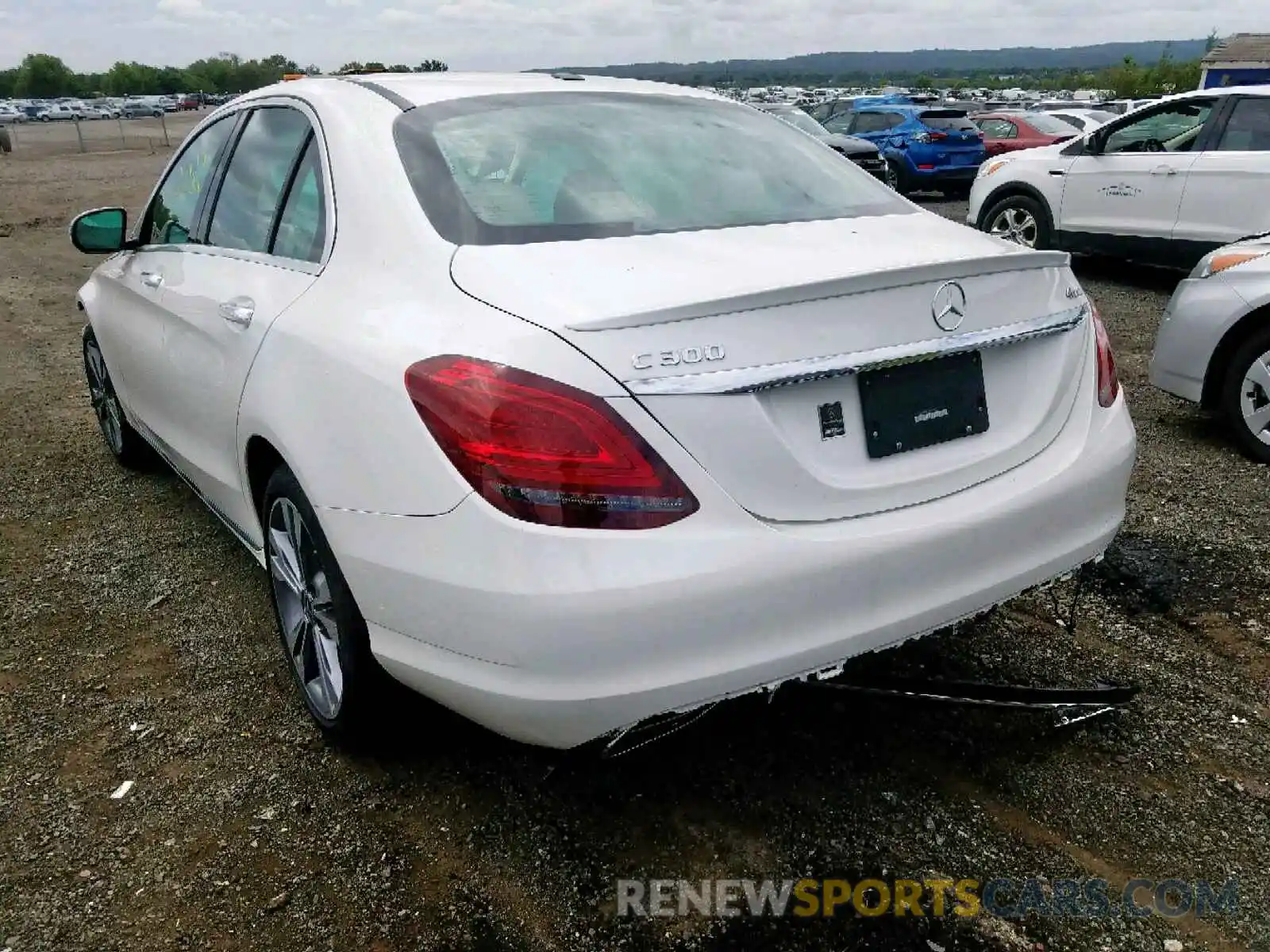 3 Photograph of a damaged car 55SWF8EB1KU292195 MERCEDES-BENZ C CLASS 2019