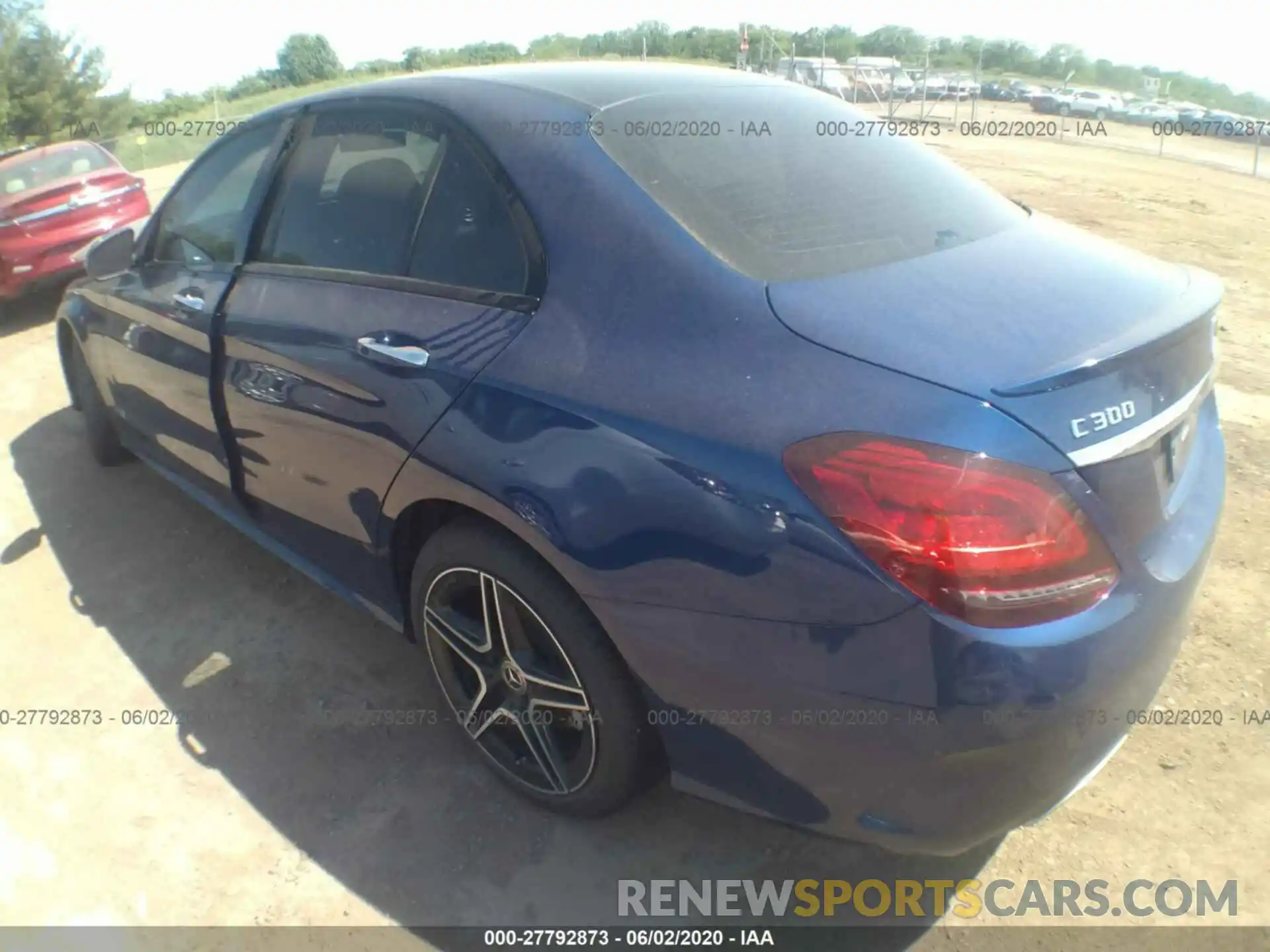 3 Photograph of a damaged car 55SWF8EB1KU293489 MERCEDES-BENZ C-CLASS 2019