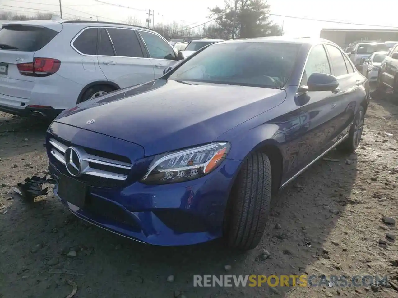 2 Photograph of a damaged car 55SWF8EB1KU302496 MERCEDES-BENZ C-CLASS 2019