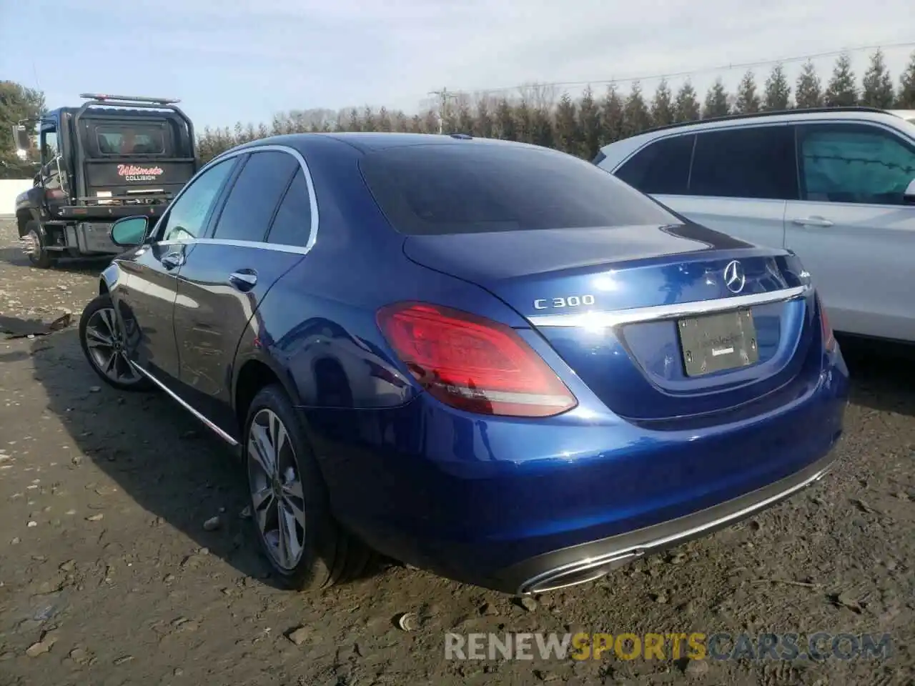 3 Photograph of a damaged car 55SWF8EB1KU302496 MERCEDES-BENZ C-CLASS 2019