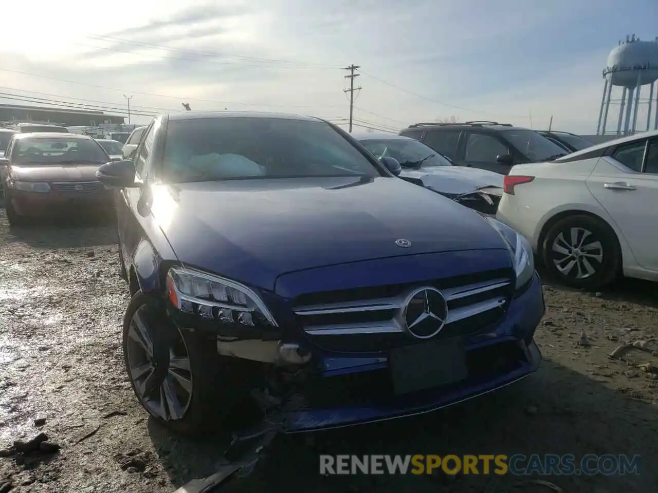 9 Photograph of a damaged car 55SWF8EB1KU302496 MERCEDES-BENZ C-CLASS 2019