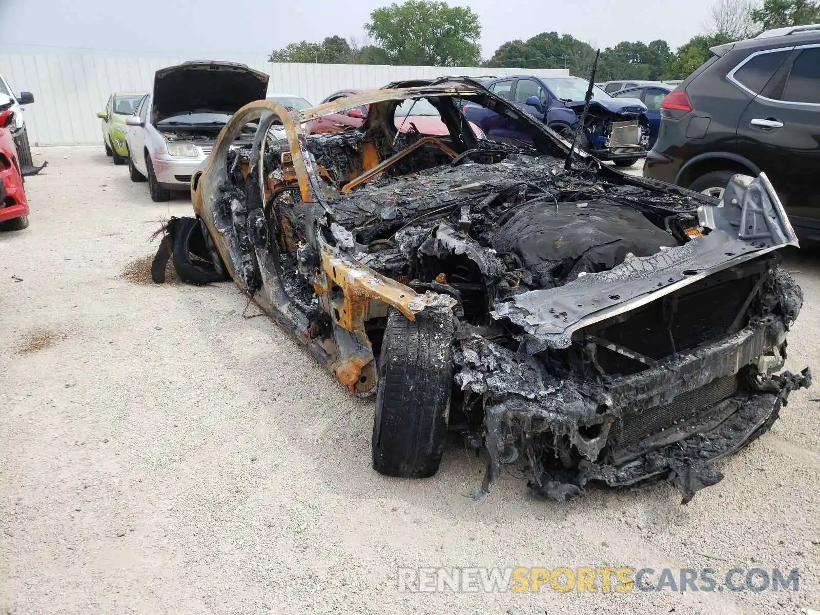 1 Photograph of a damaged car 55SWF8EB1KU304863 MERCEDES-BENZ C-CLASS 2019