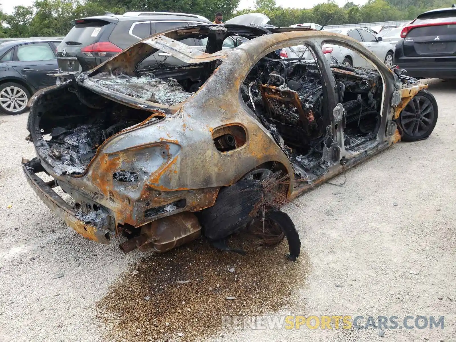 4 Photograph of a damaged car 55SWF8EB1KU304863 MERCEDES-BENZ C-CLASS 2019