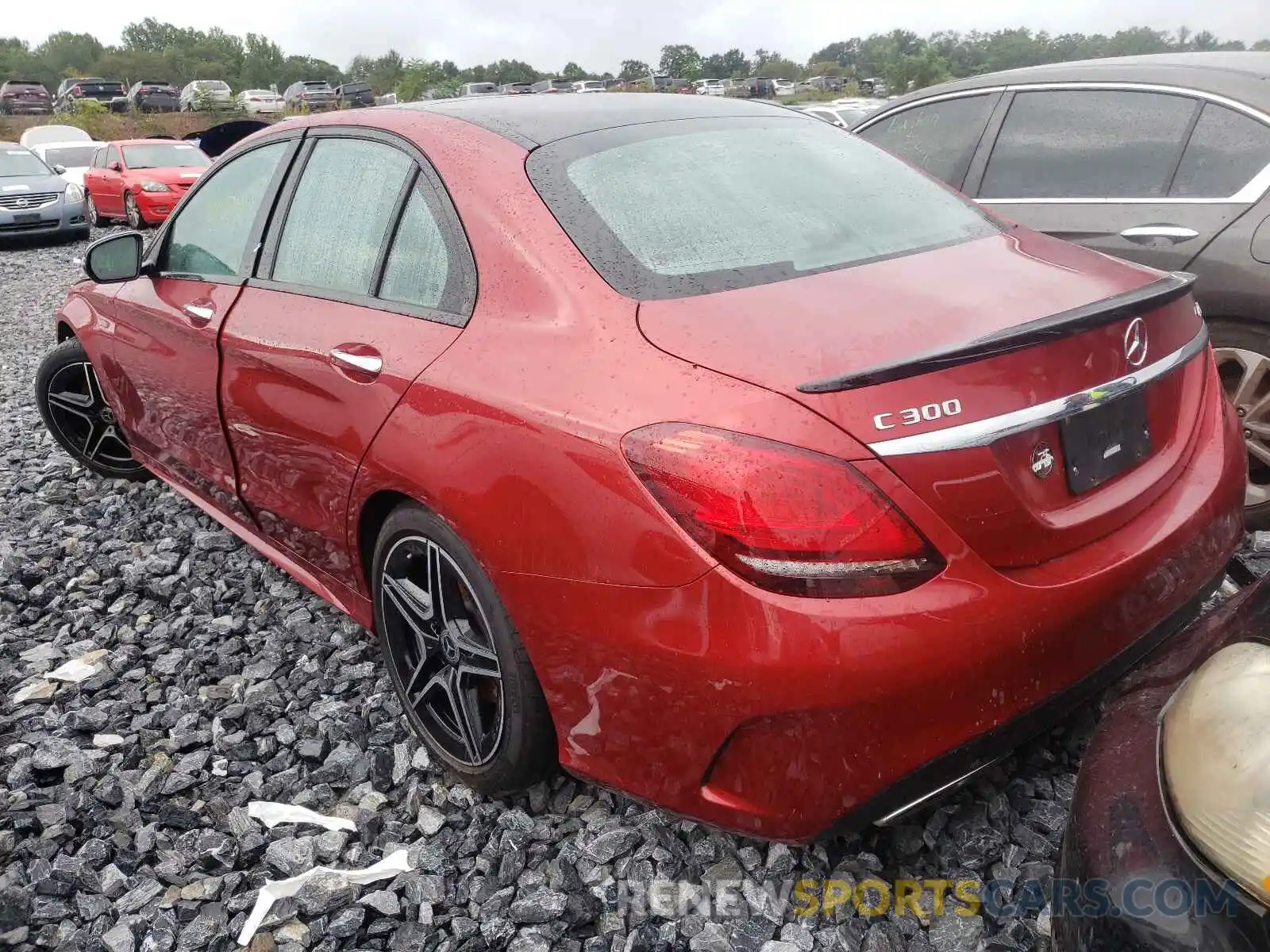 3 Photograph of a damaged car 55SWF8EB1KU305950 MERCEDES-BENZ C-CLASS 2019