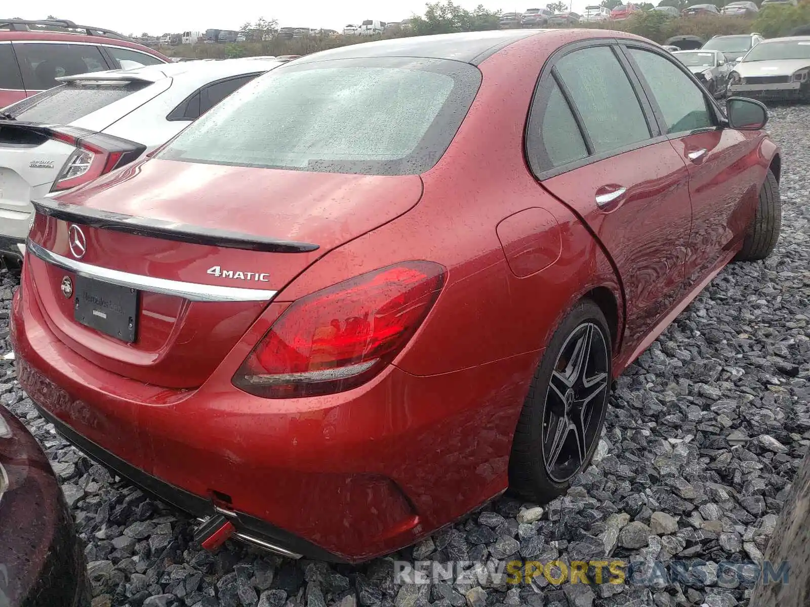 4 Photograph of a damaged car 55SWF8EB1KU305950 MERCEDES-BENZ C-CLASS 2019