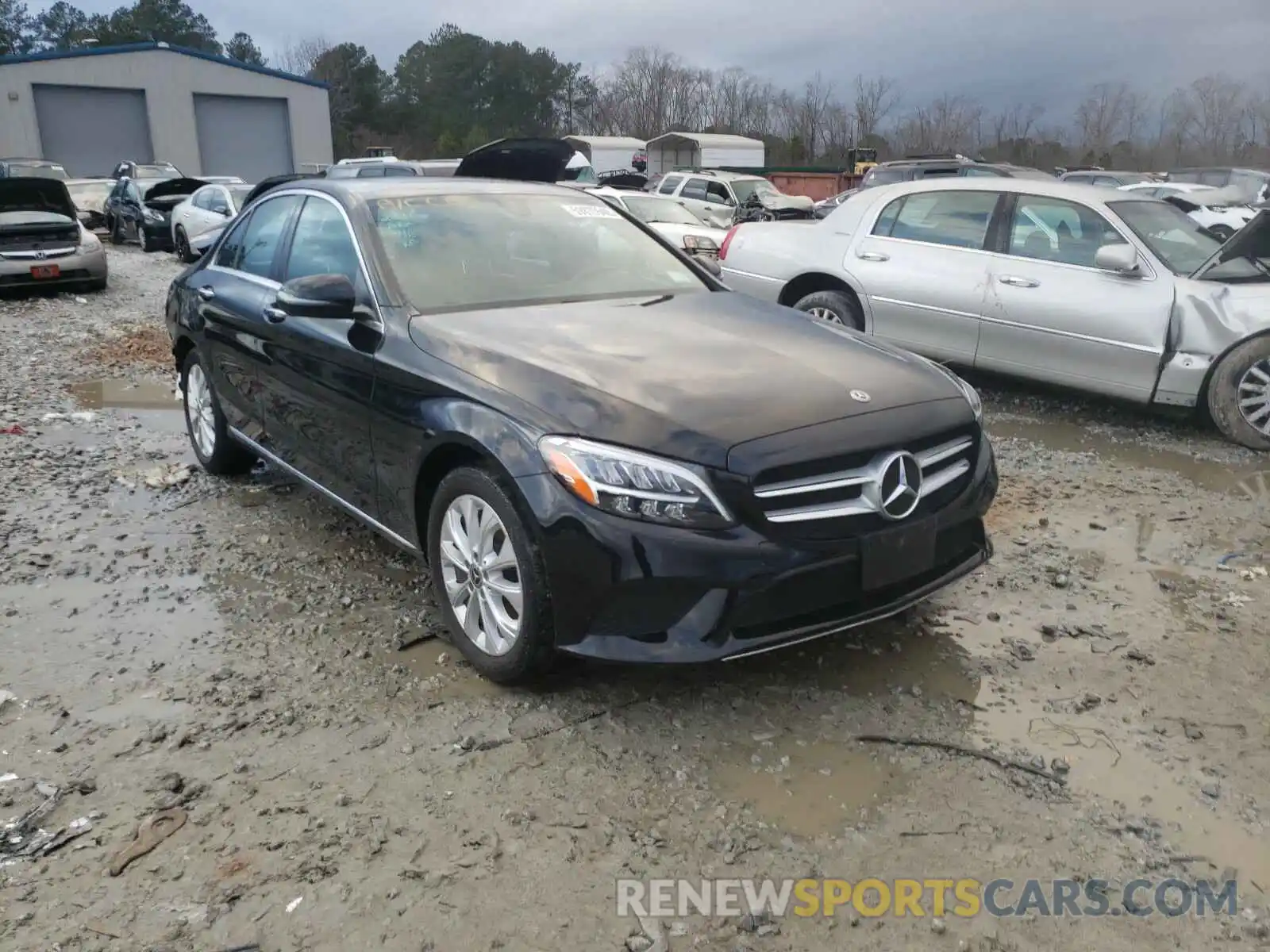 1 Photograph of a damaged car 55SWF8EB1KU306046 MERCEDES-BENZ C CLASS 2019