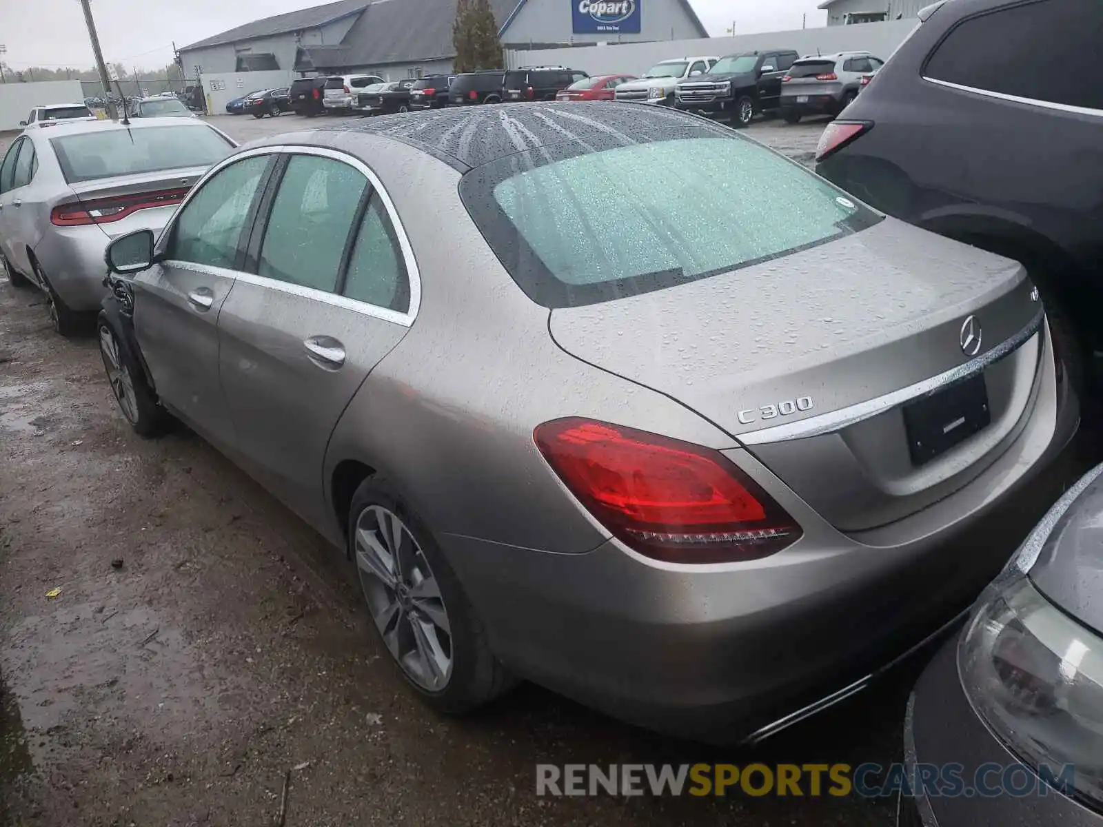 3 Photograph of a damaged car 55SWF8EB1KU306872 MERCEDES-BENZ C-CLASS 2019