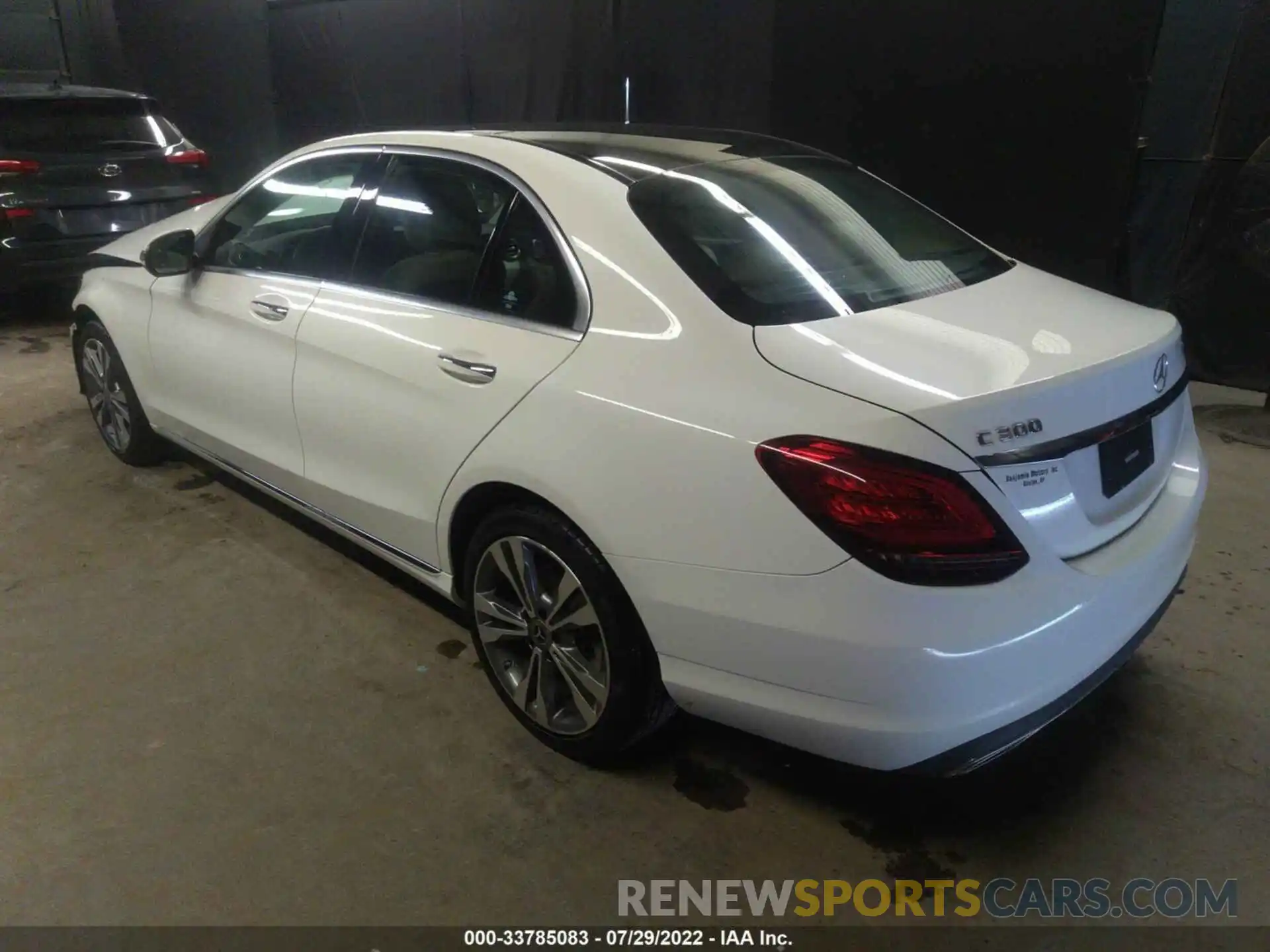 3 Photograph of a damaged car 55SWF8EB1KU307276 MERCEDES-BENZ C-CLASS 2019