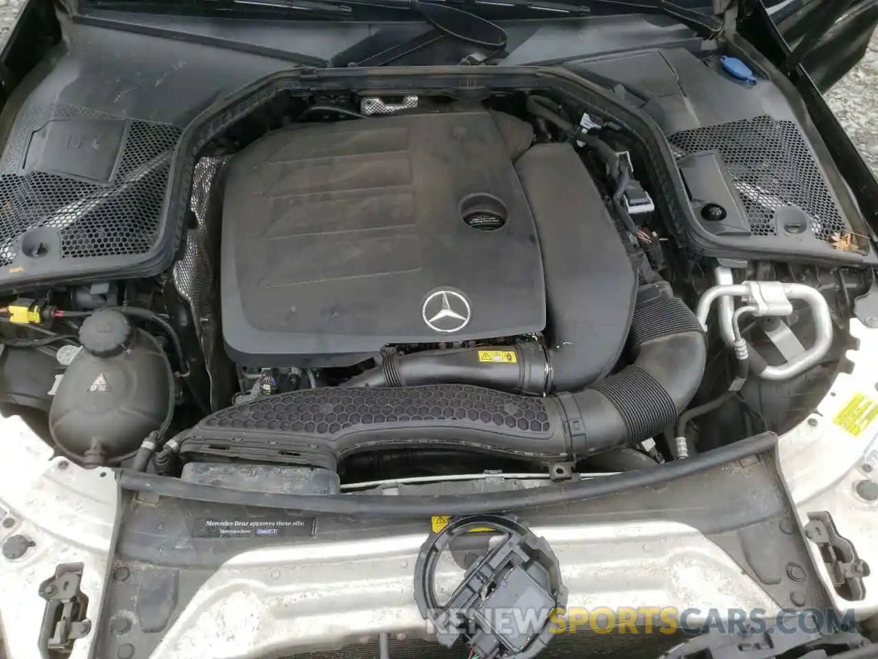 7 Photograph of a damaged car 55SWF8EB1KU314292 MERCEDES-BENZ C-CLASS 2019